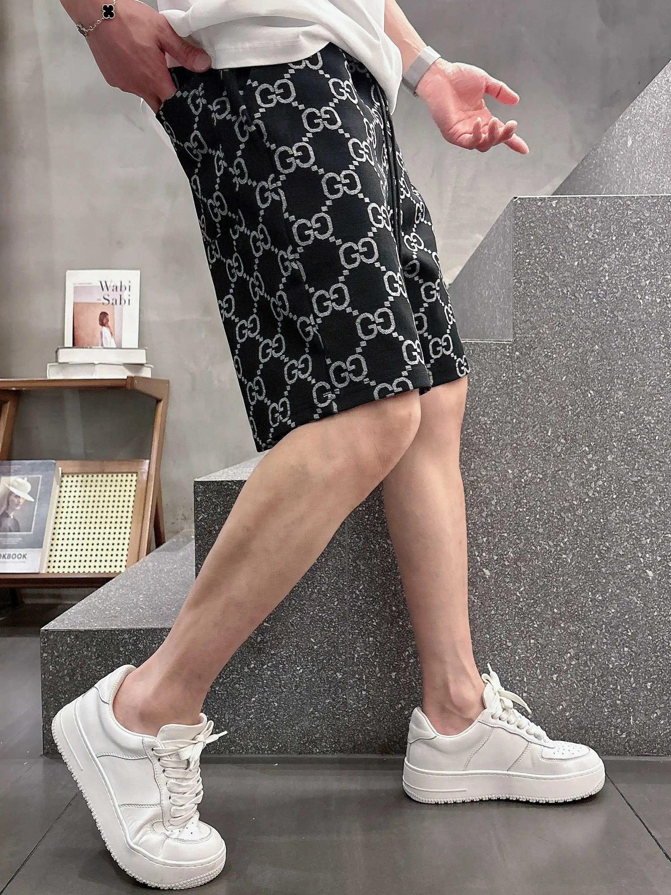 GG Jacquard Monogram Casual Shorts D16519019 — view 8