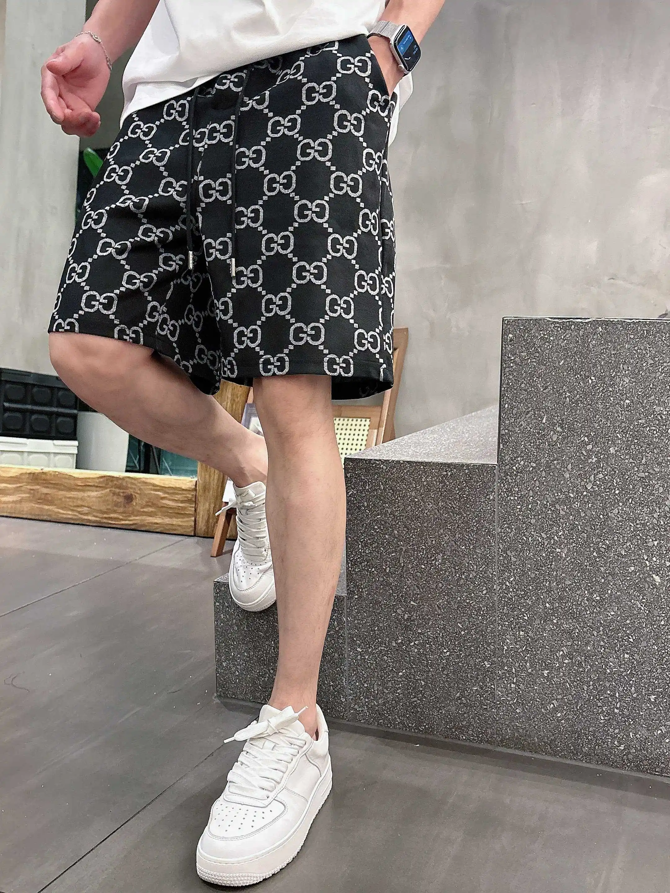 GG Jacquard Monogram Casual Shorts D16519019 — view 9