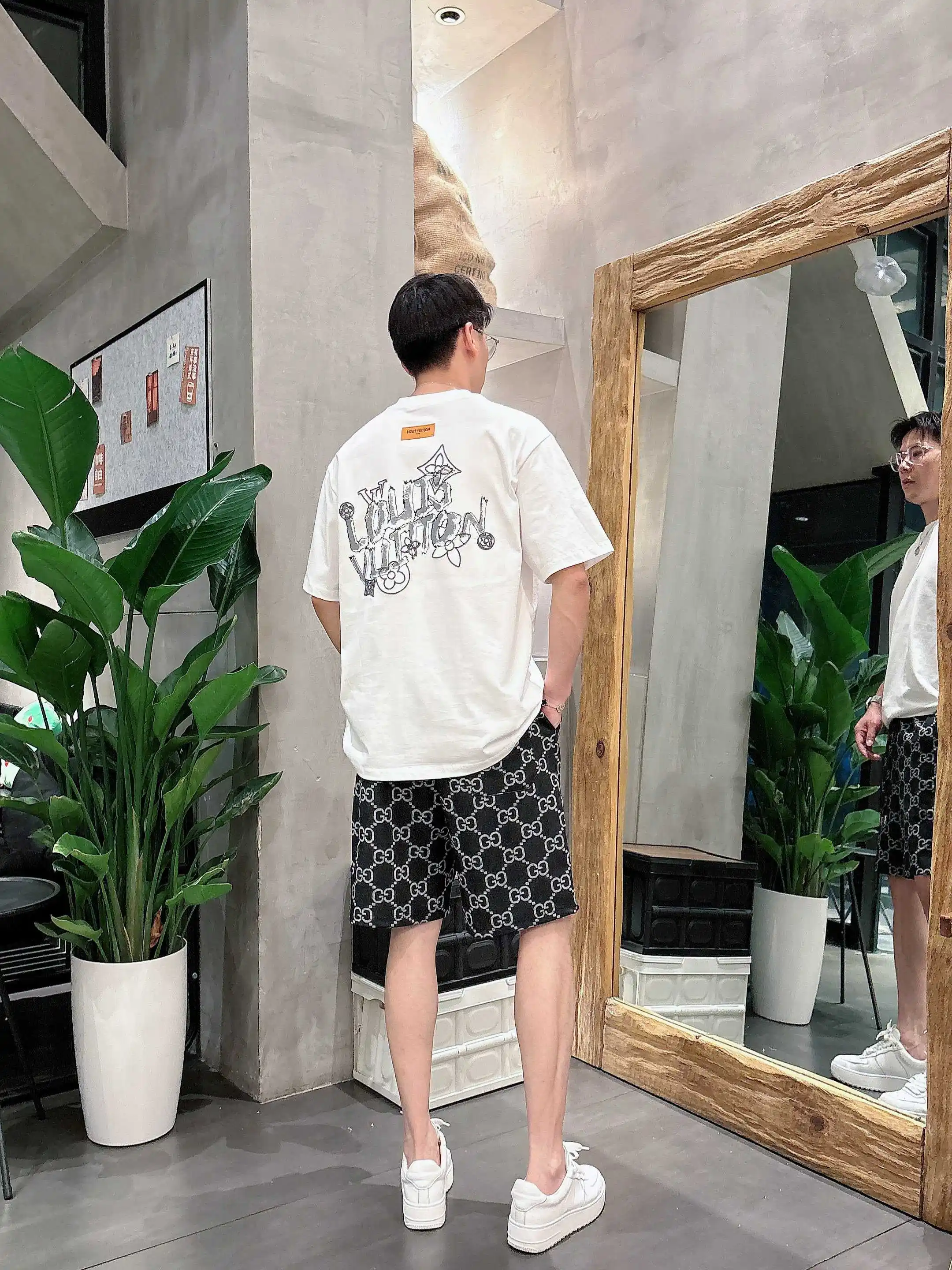 GG Jacquard Monogram Casual Shorts D16519019 — view 11