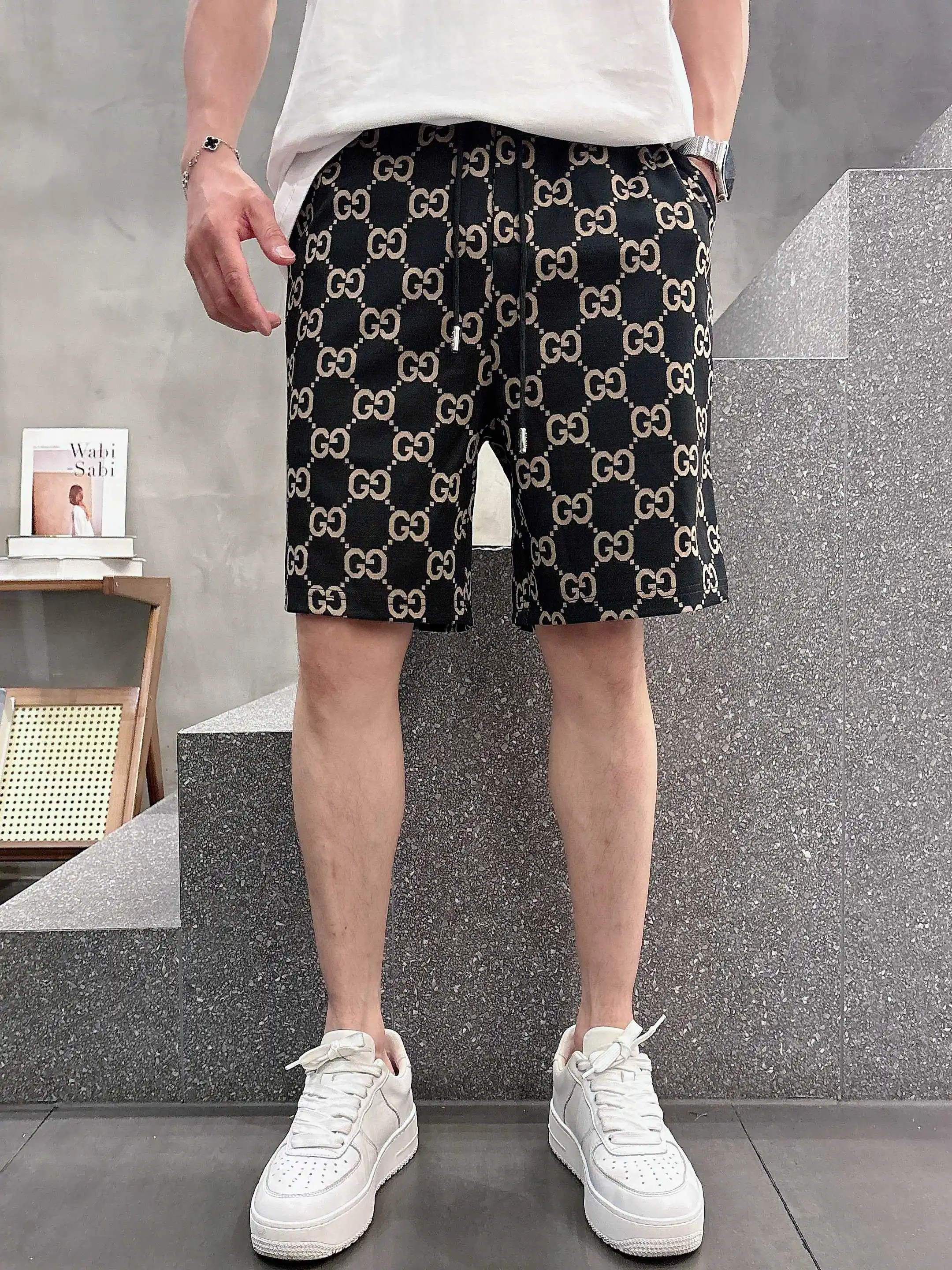 GG Monogram Jacquard Casual Shorts D16519020