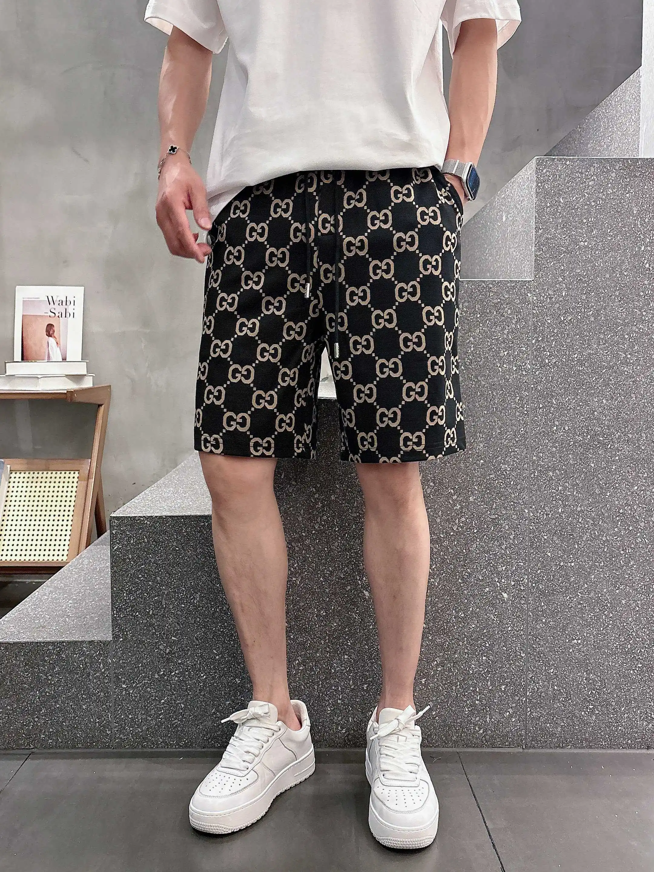 GG Monogram Jacquard Casual Shorts D16519020 — view 4