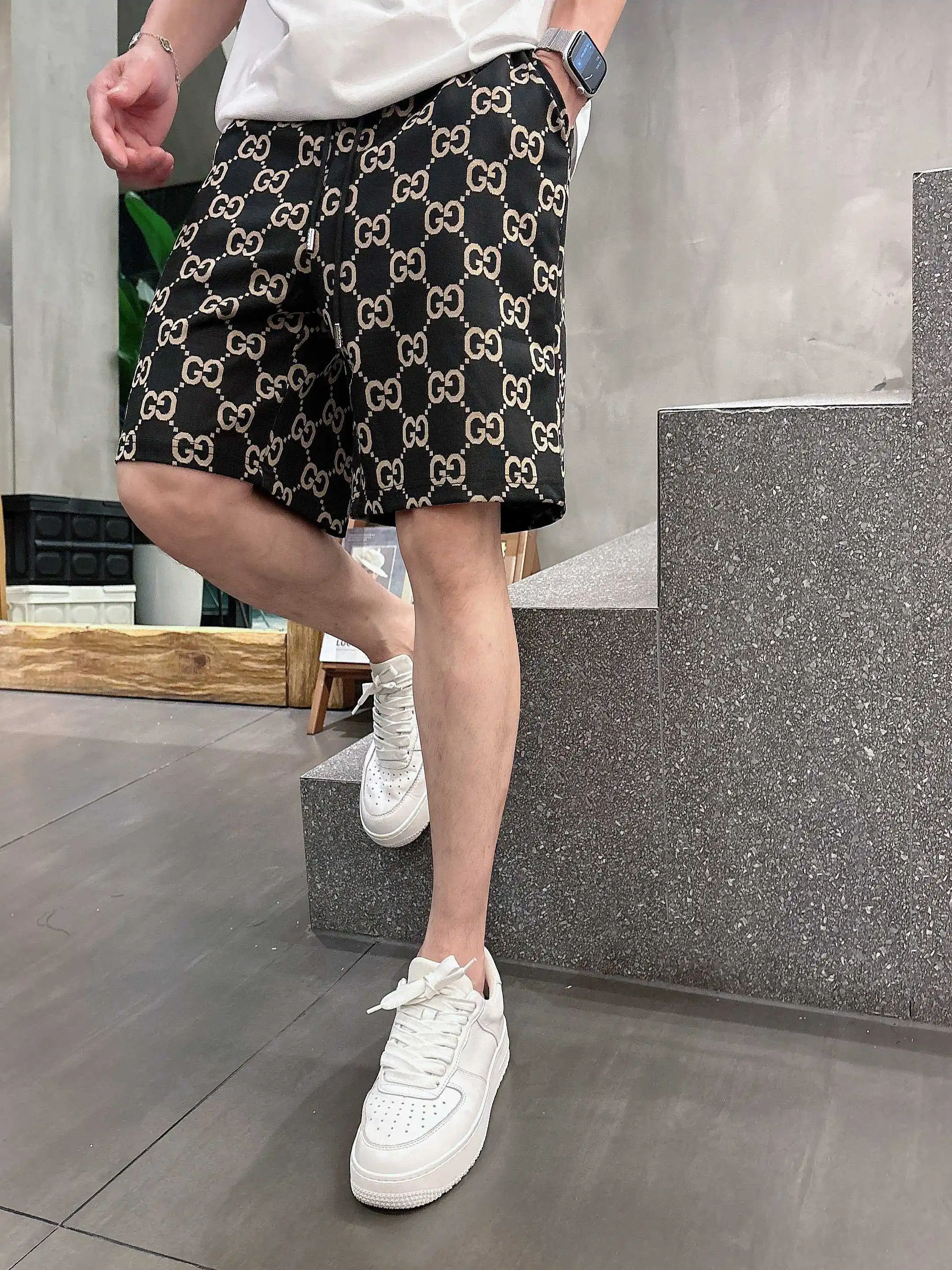 GG Monogram Jacquard Casual Shorts D16519020 — view 9
