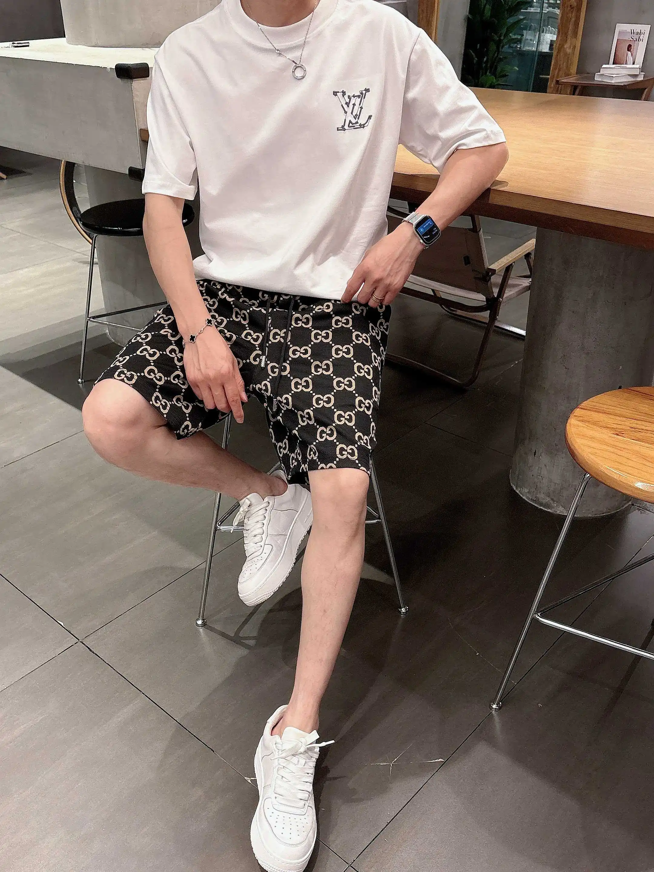 GG Monogram Jacquard Casual Shorts D16519020 — view 11