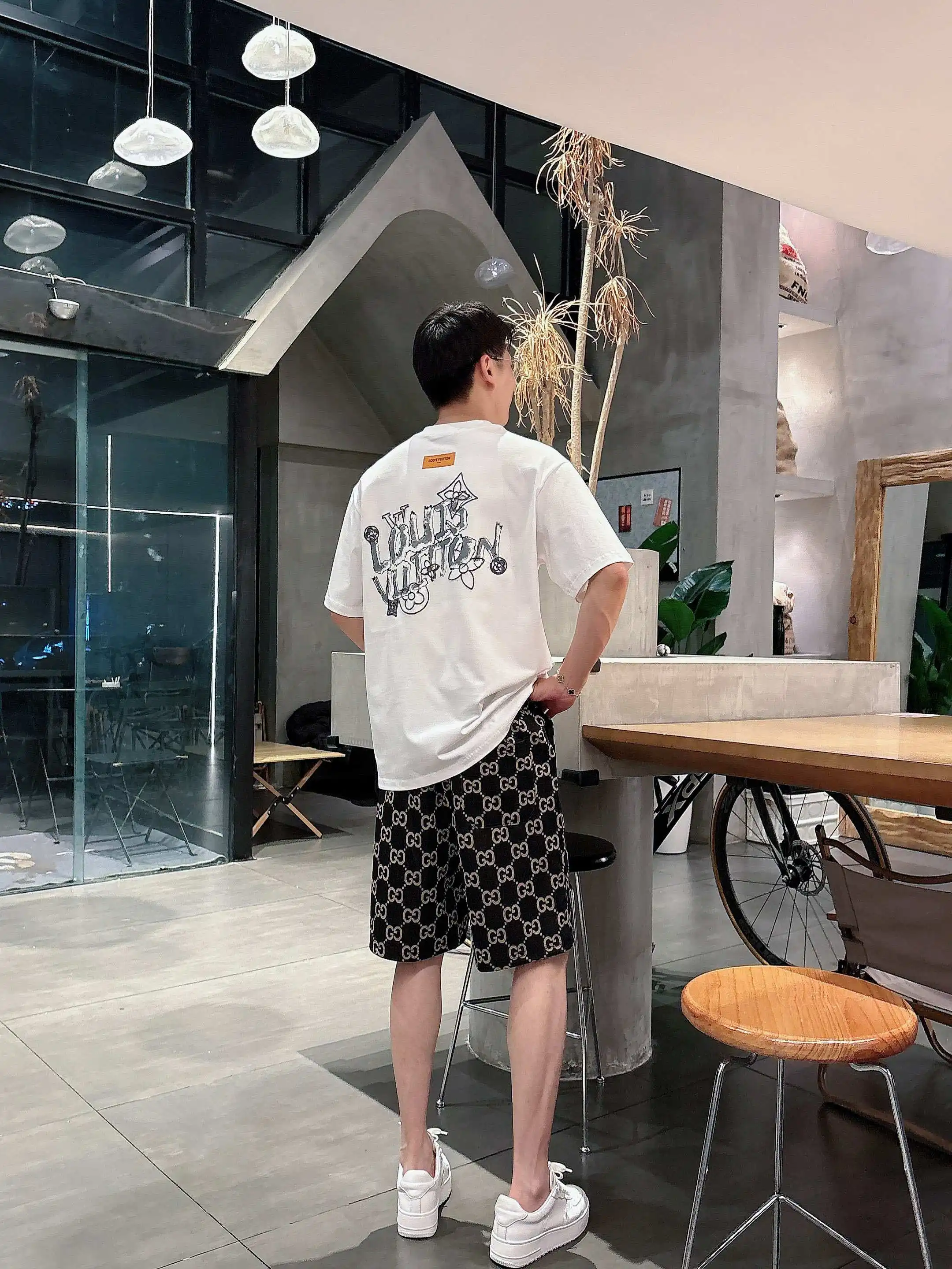 GG Monogram Jacquard Casual Shorts D16519020 — view 13