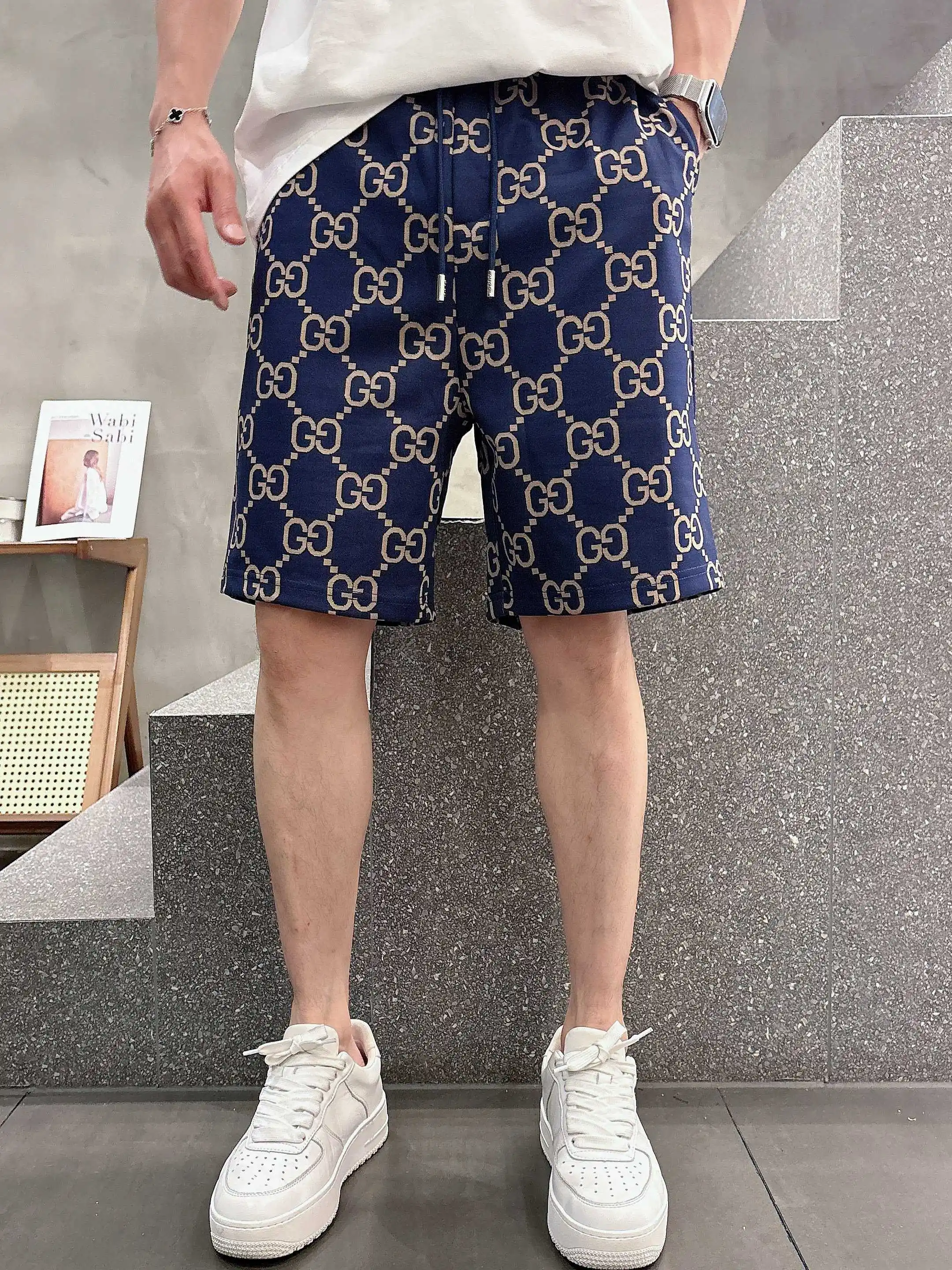 GG Monogram Jacquard Casual Shorts D16519024
