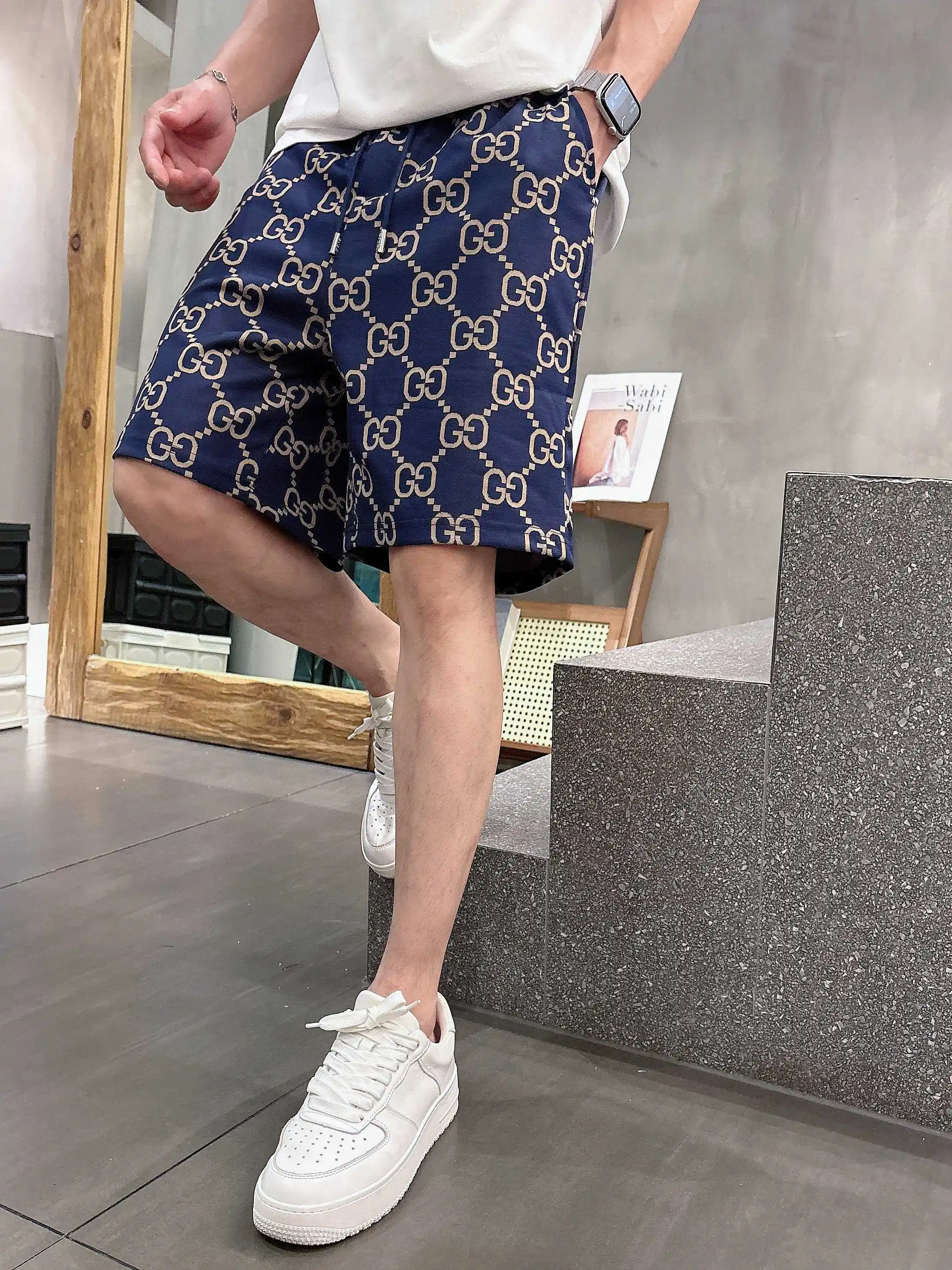 GG Monogram Jacquard Casual Shorts D16519024 — view 9