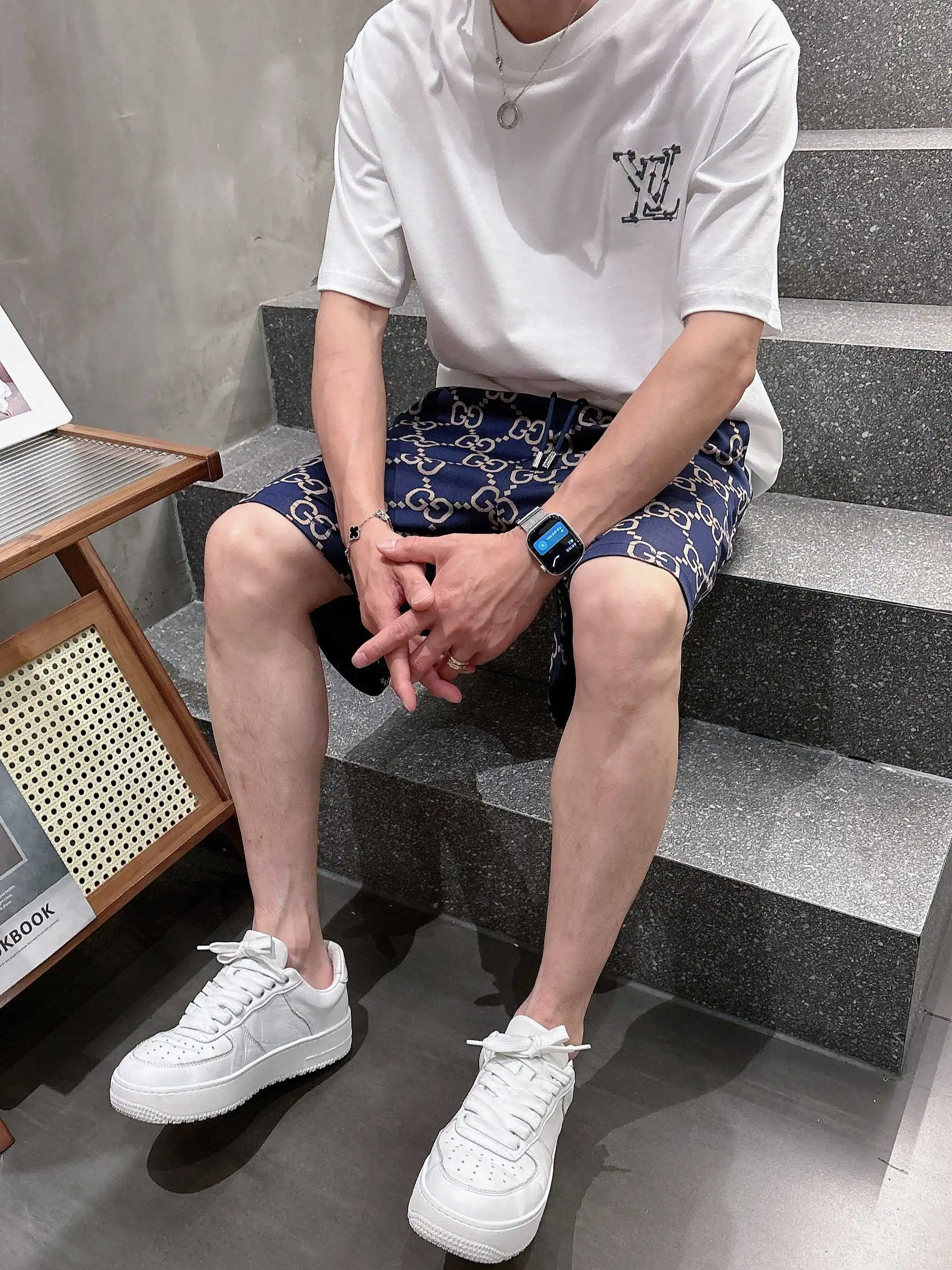 GG Monogram Jacquard Casual Shorts D16519024 — view 11