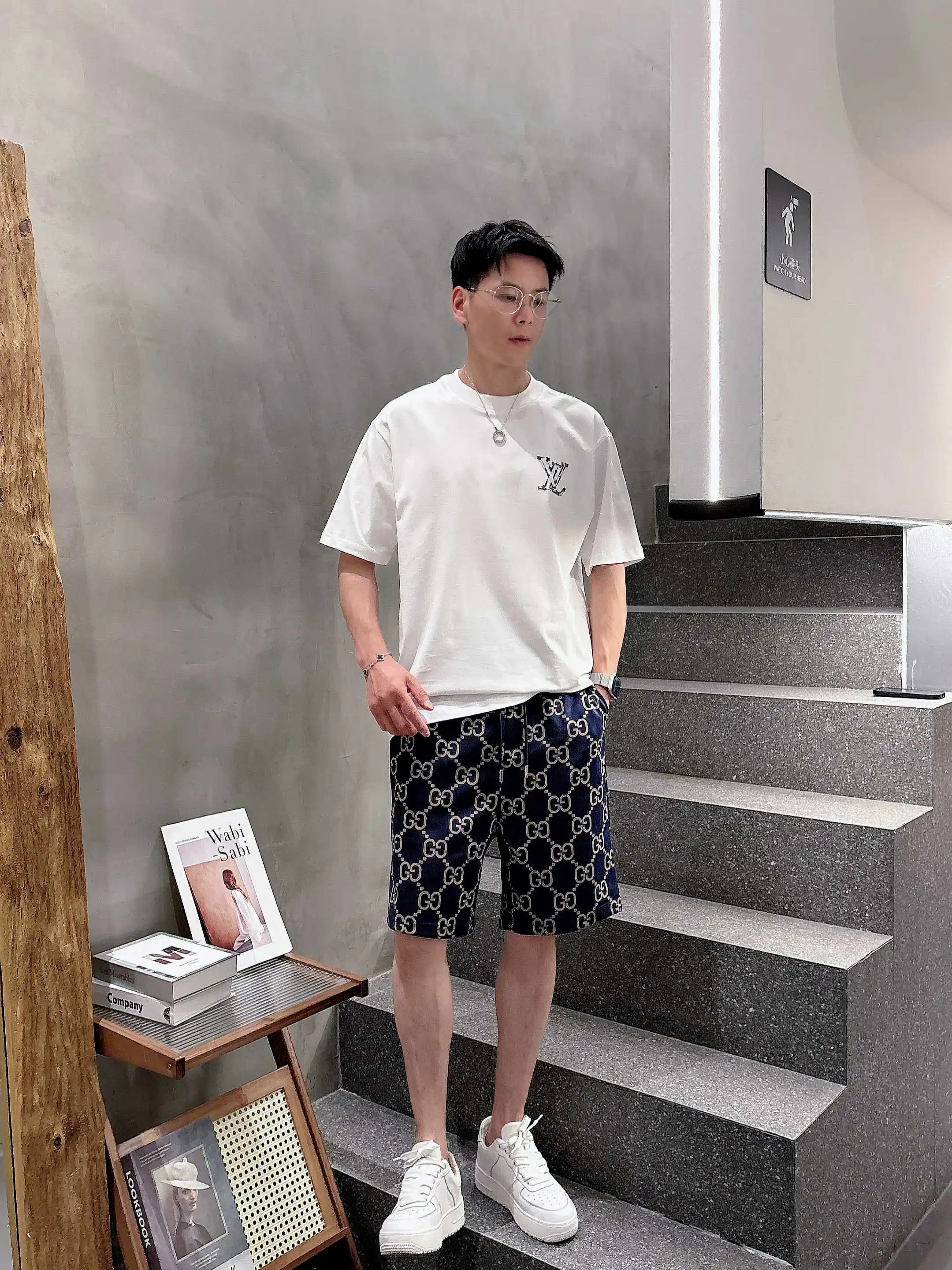 GG Monogram Jacquard Casual Shorts D16519024 — view 12