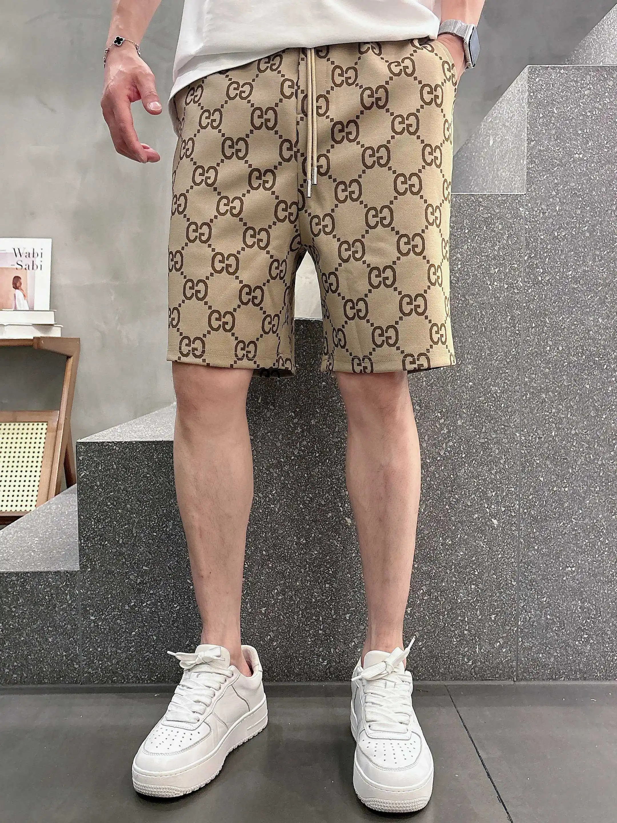 GG Monogram Jacquard Casual Shorts D16519021