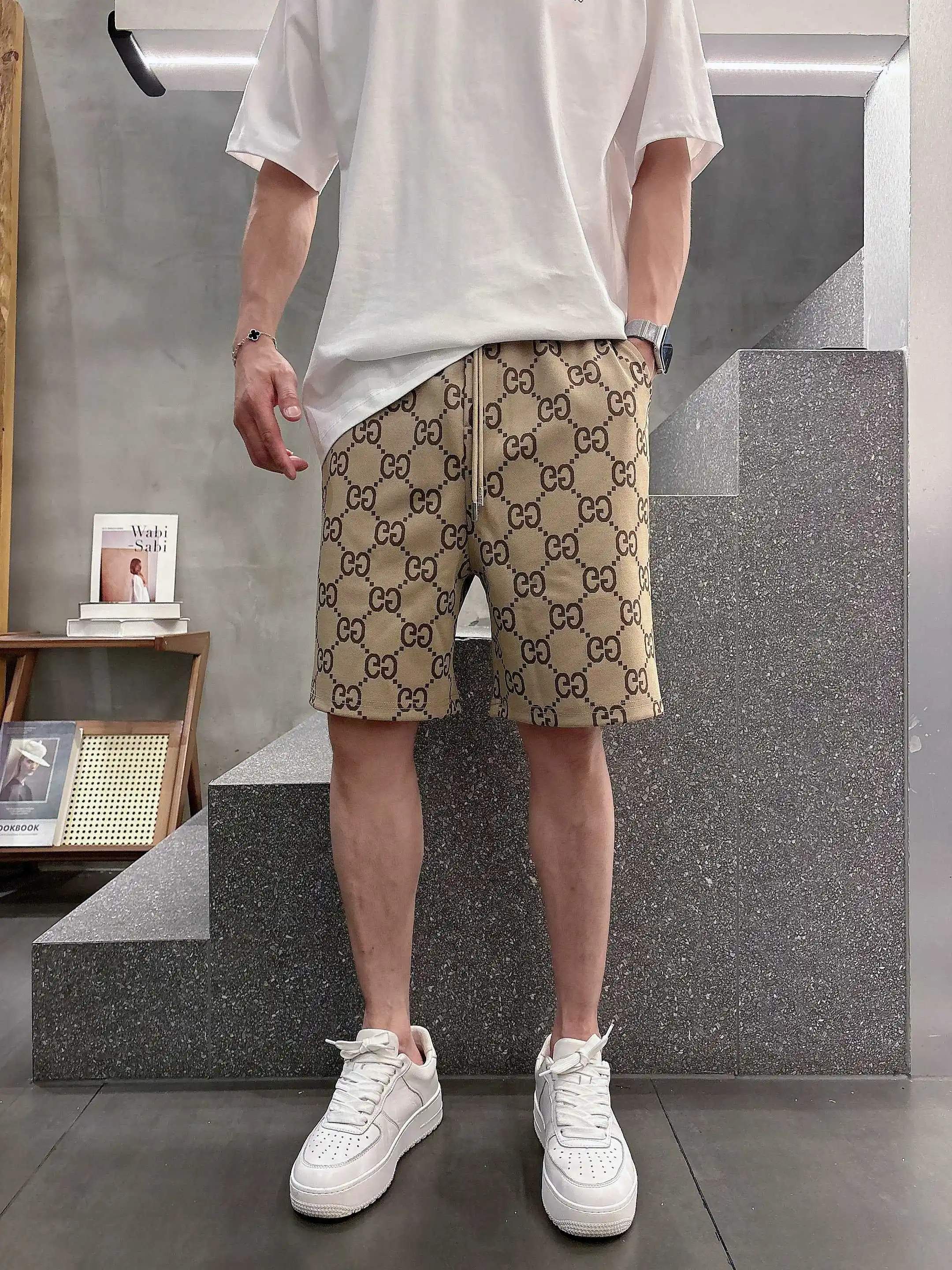 GG Monogram Jacquard Casual Shorts D16519021 — view 4