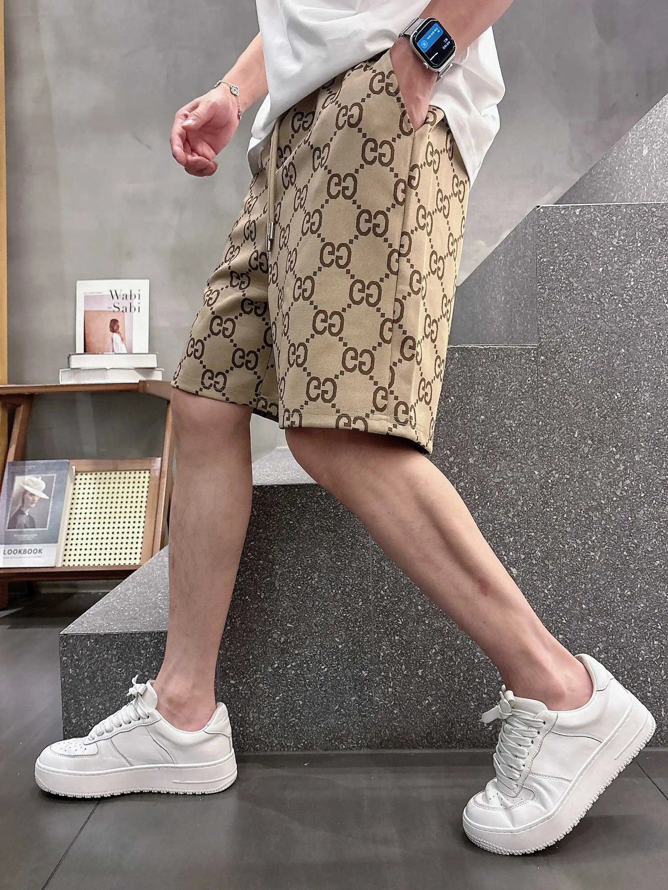 GG Monogram Jacquard Casual Shorts D16519021 — view 7