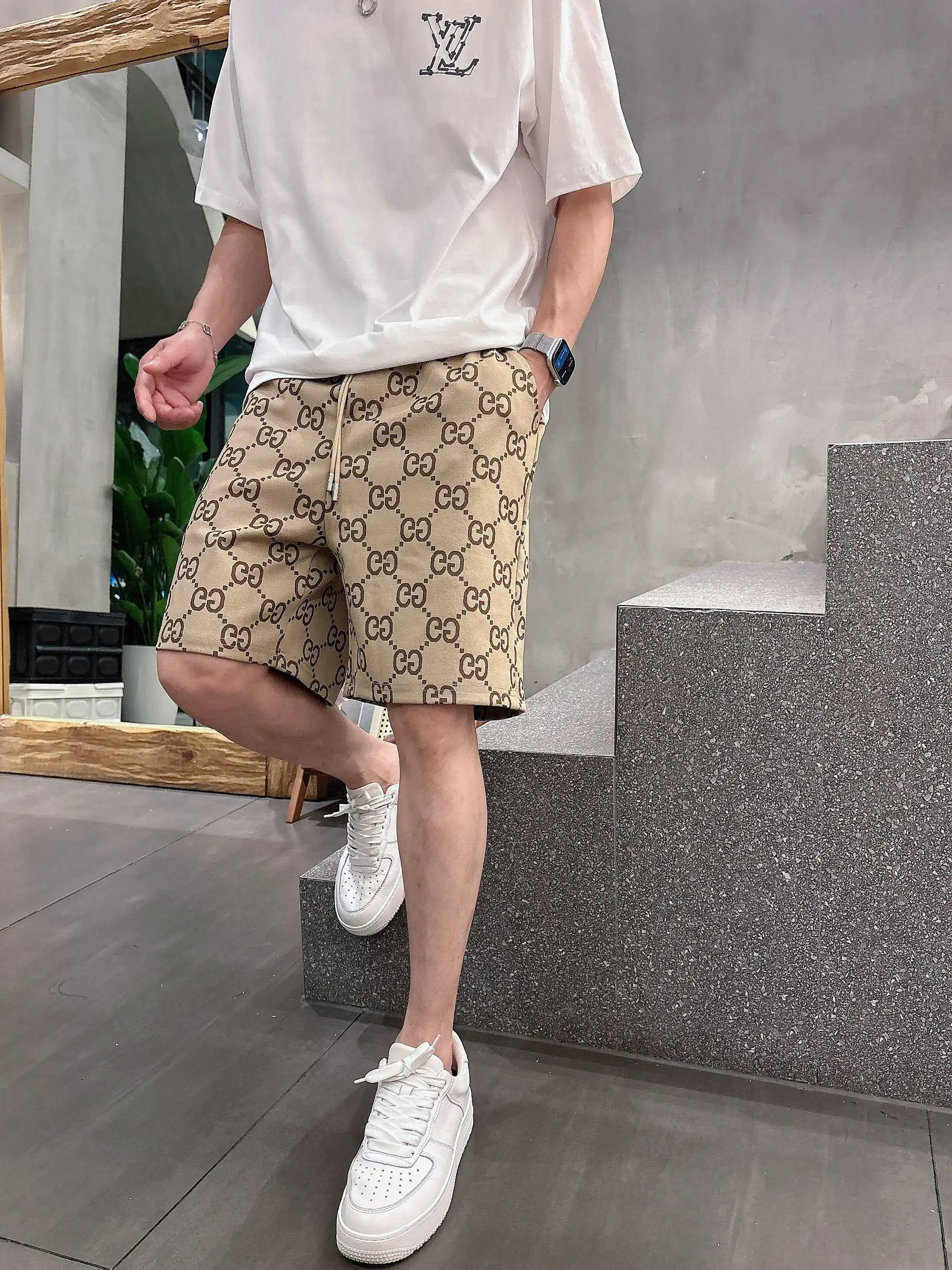 GG Monogram Jacquard Casual Shorts D16519021 — view 9