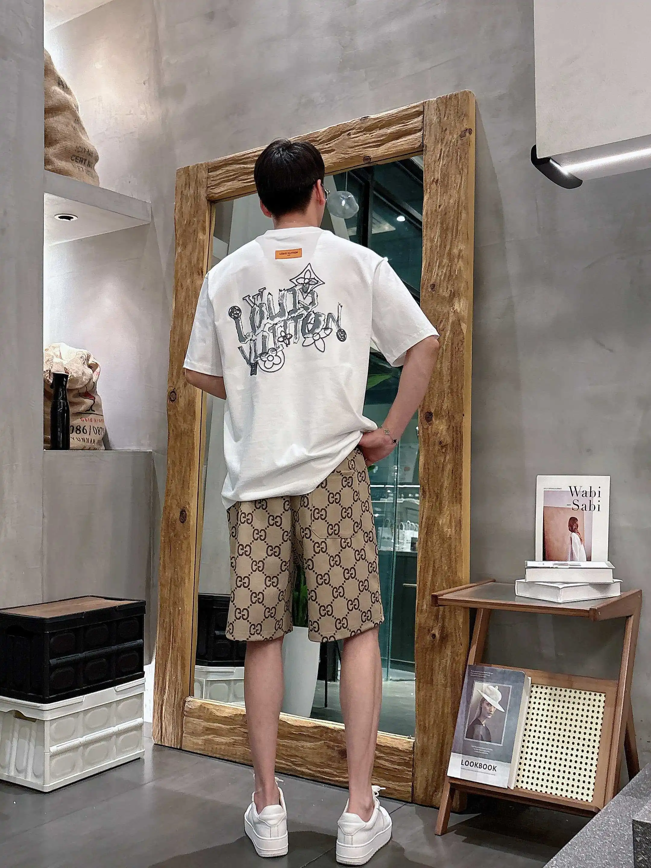 GG Monogram Jacquard Casual Shorts D16519021 — view 13