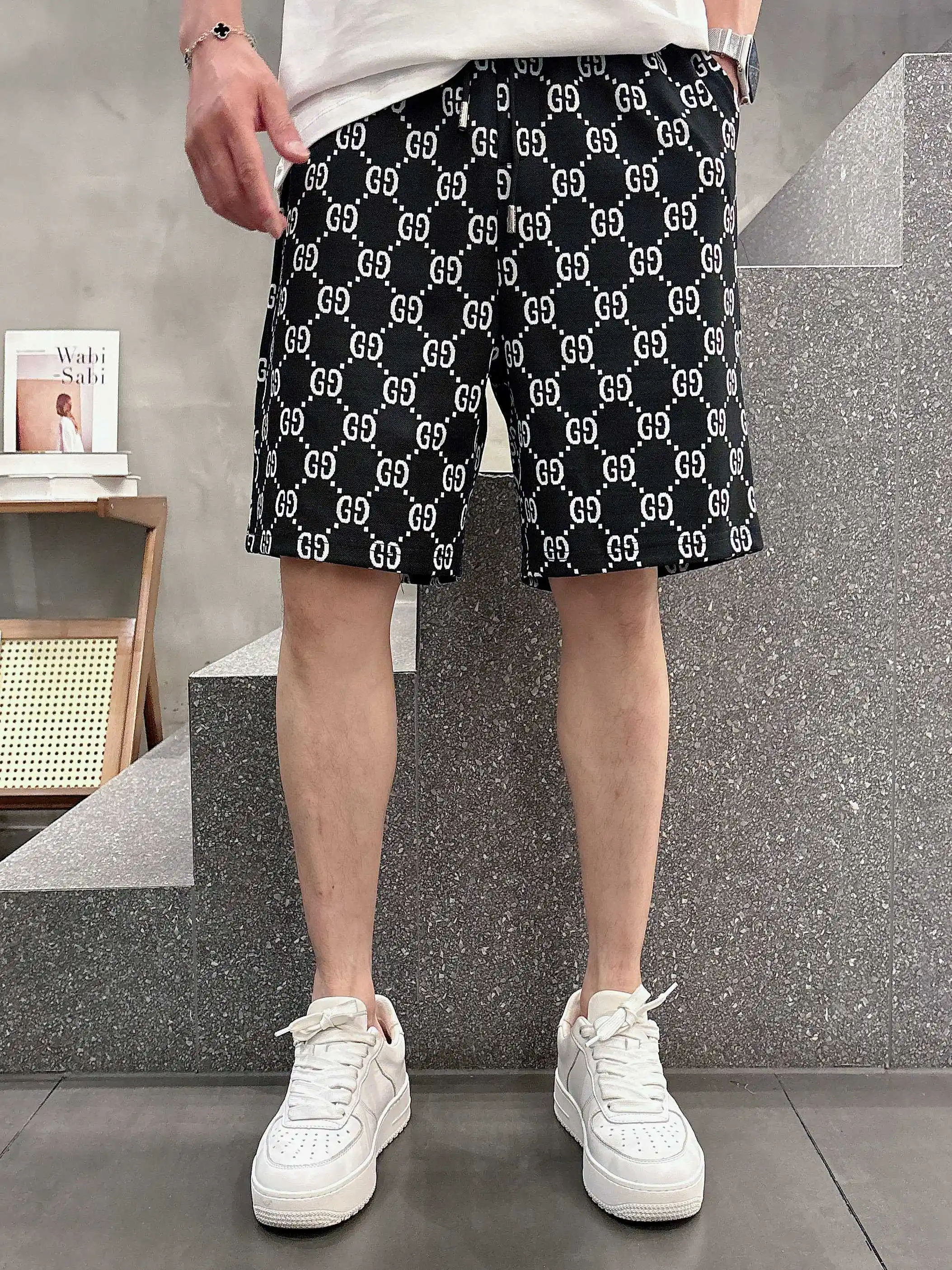 GG Monogram Jacquard Casual Shorts D16519025