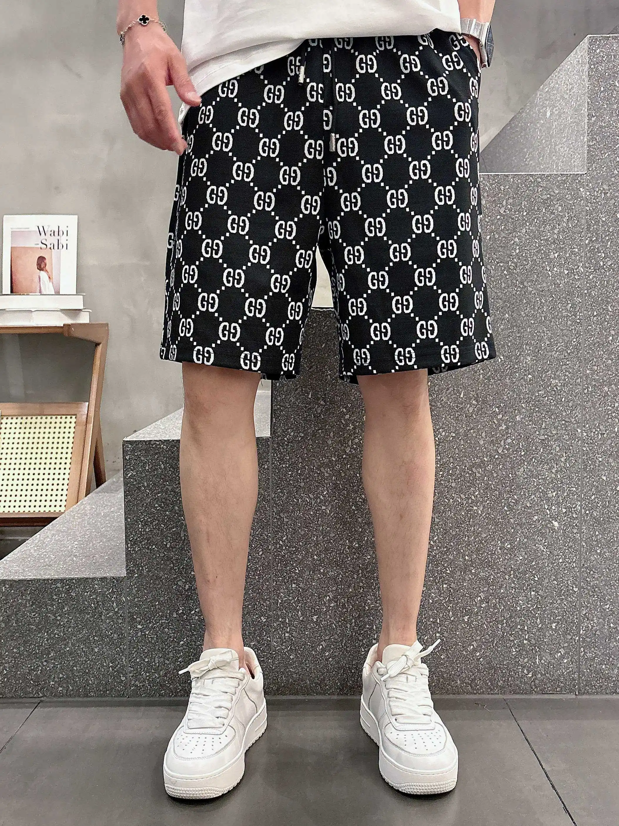 GG Monogram Jacquard Casual Shorts D16519025
