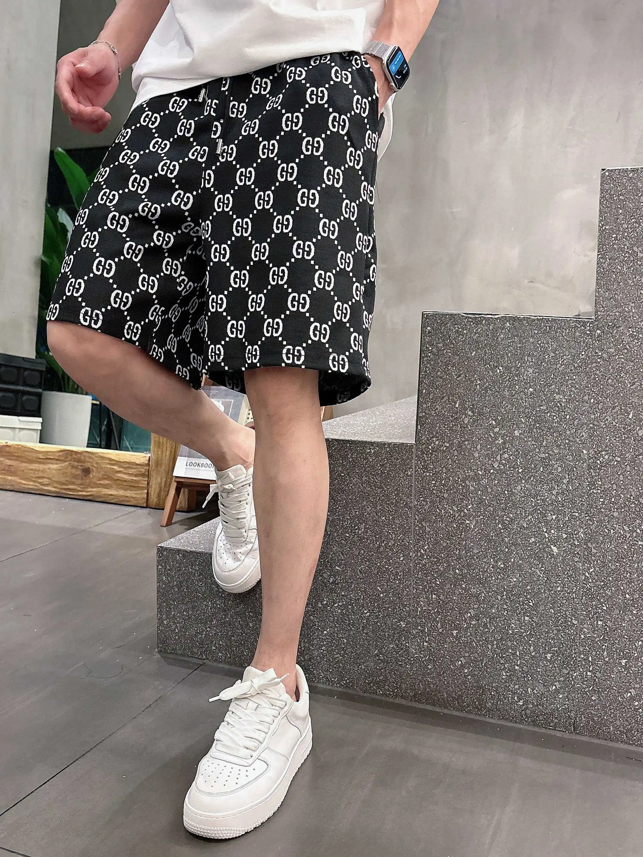 GG Monogram Jacquard Casual Shorts D16519025 — view 9