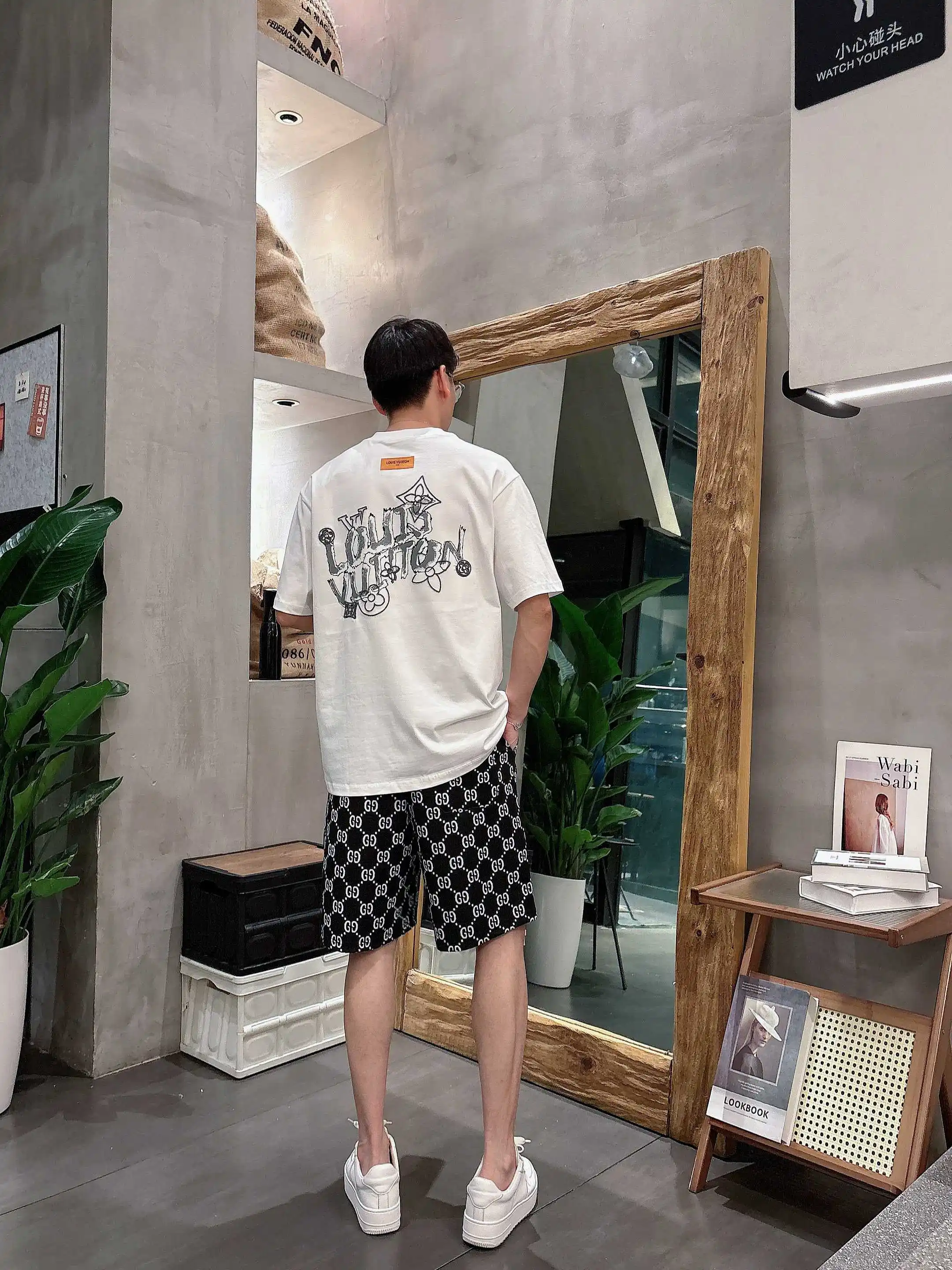 GG Monogram Jacquard Casual Shorts D16519025 — view 12