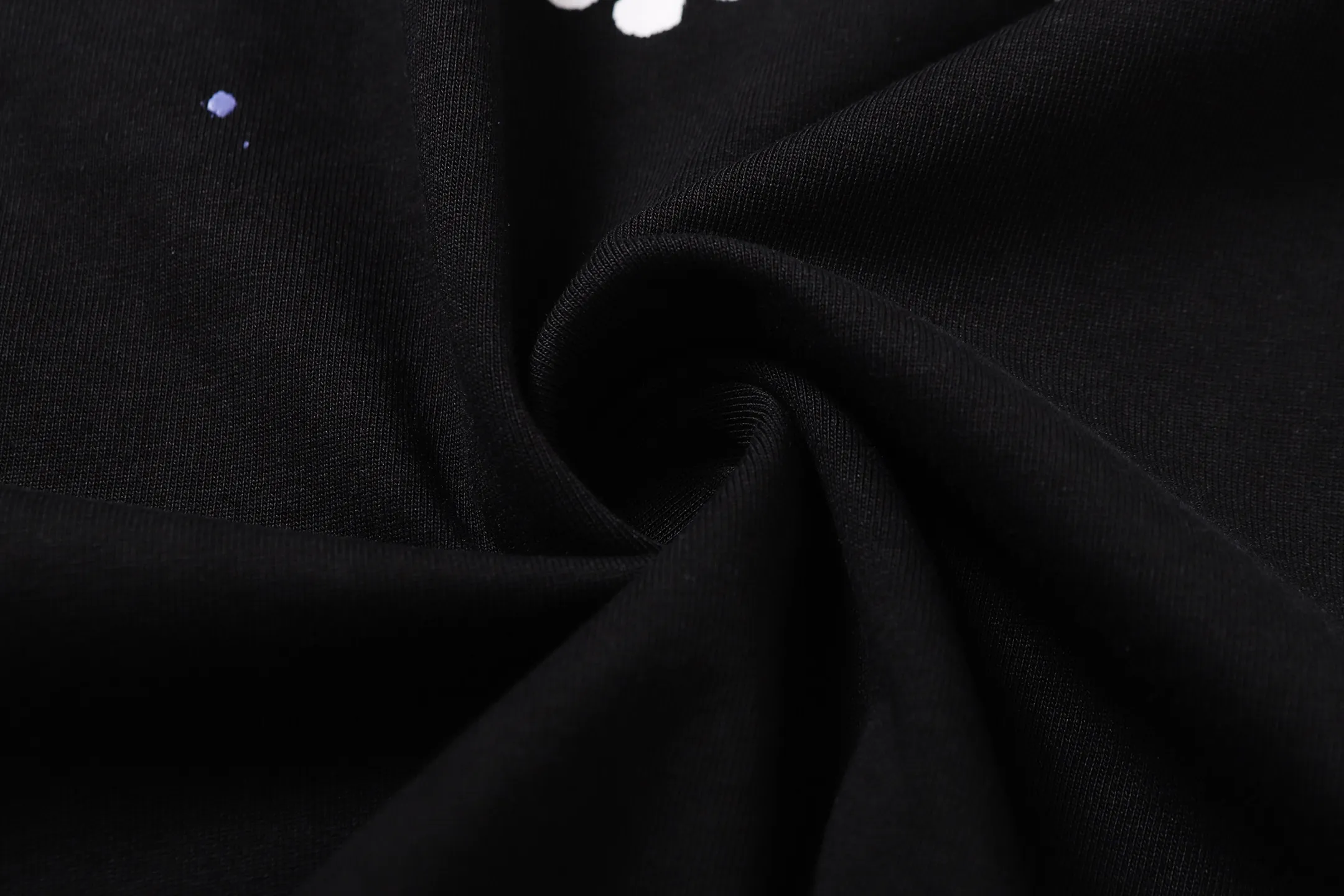 Hand-Painted Anagram Logo Cotton T-Shirt D16513301 — view 10