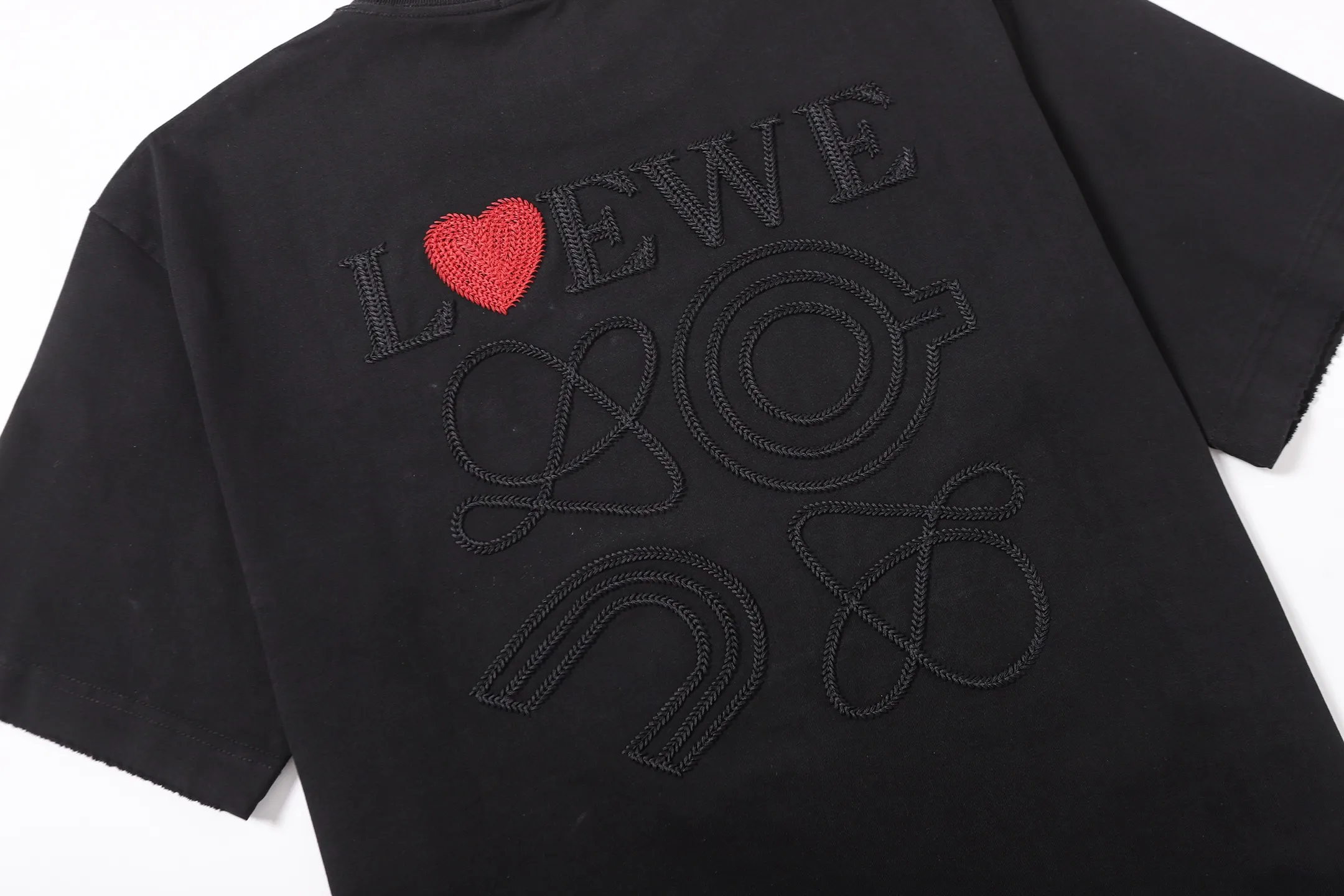 Embroidered Logo Cotton-Jersey T-Shirt D16513299 — view 9