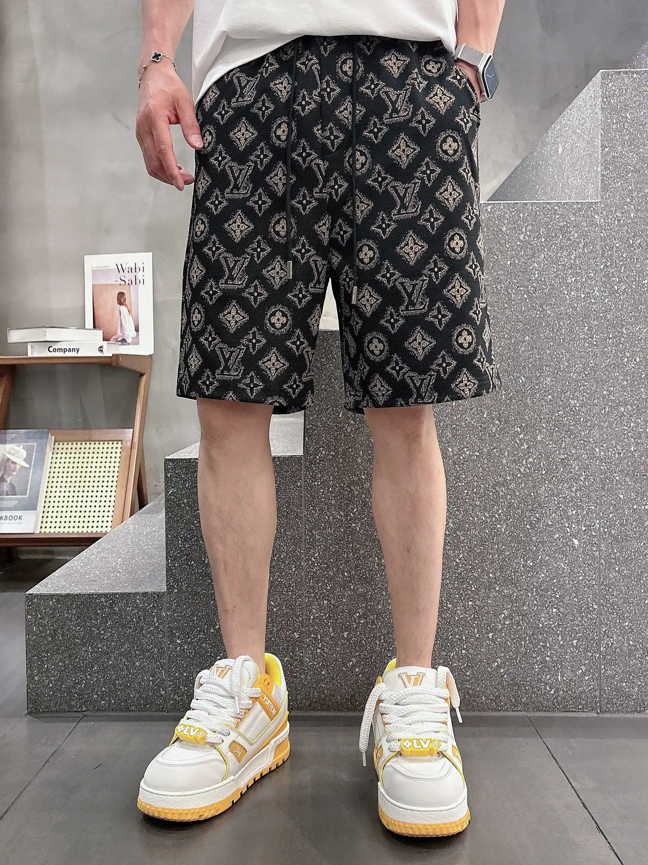 Monogram Jacquard Casual Shorts D16519027