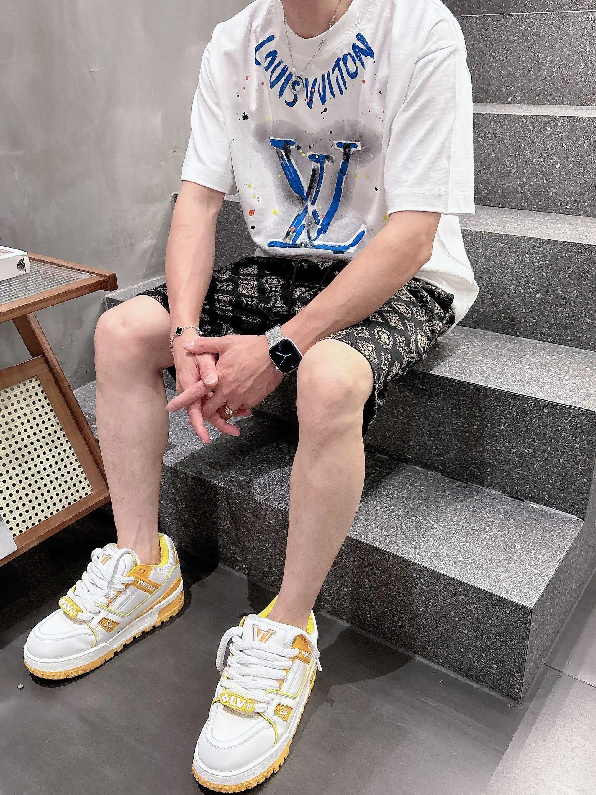 Monogram Jacquard Casual Shorts D16519027 — view 10
