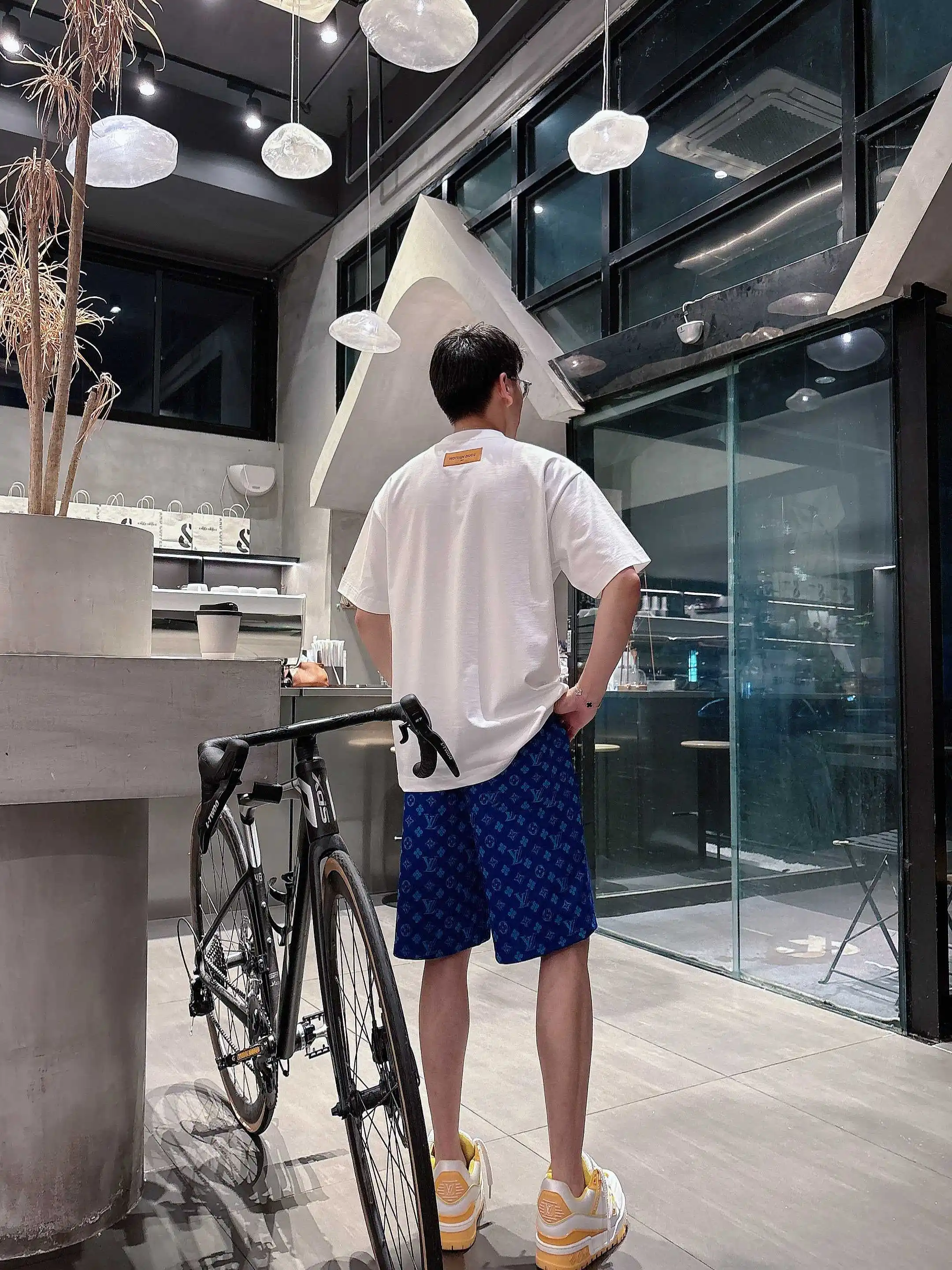 Monogram Jacquard Drawstring Shorts D16519036 — view 12