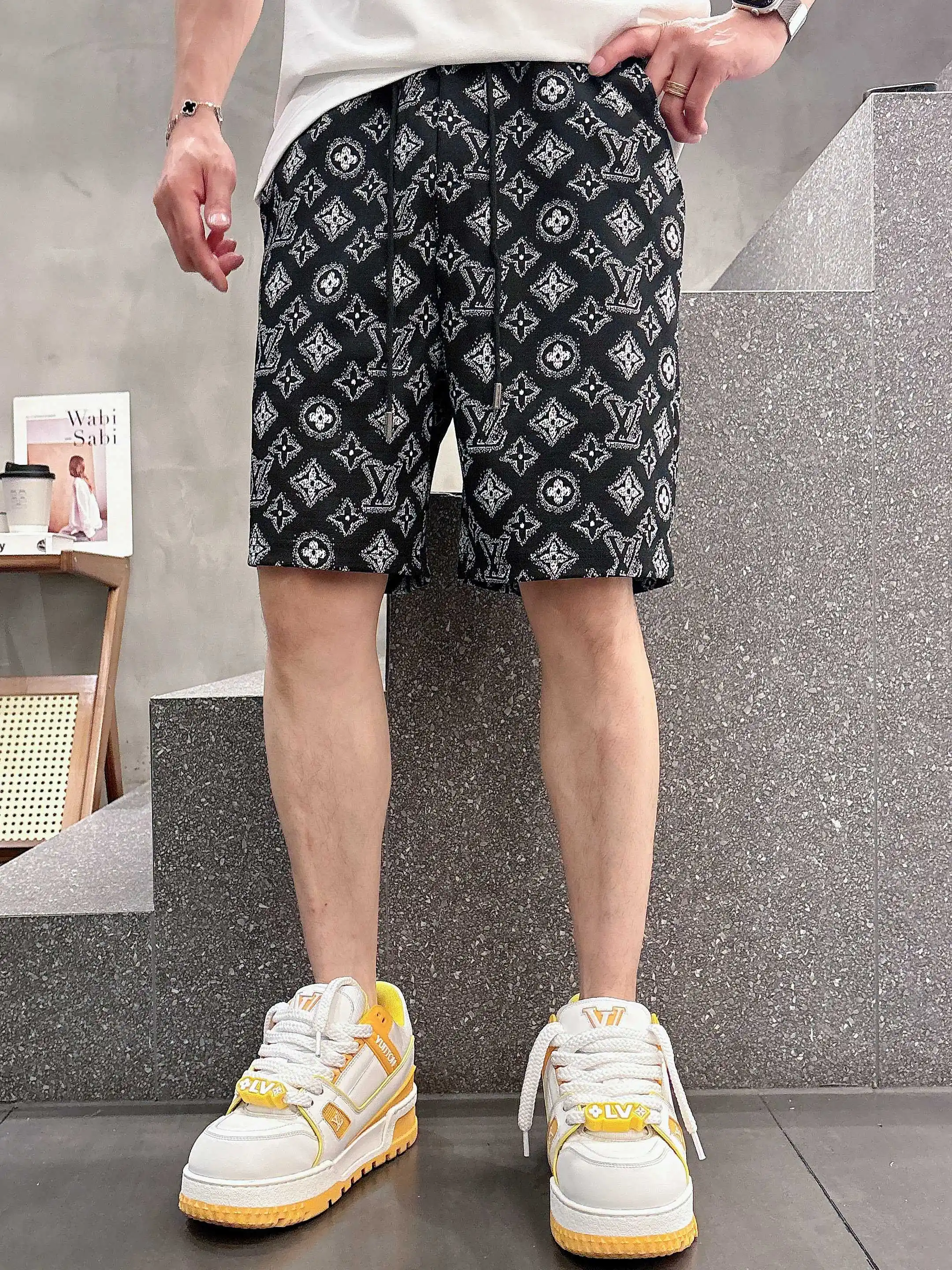 Monogram Jacquard Casual Shorts D16519029