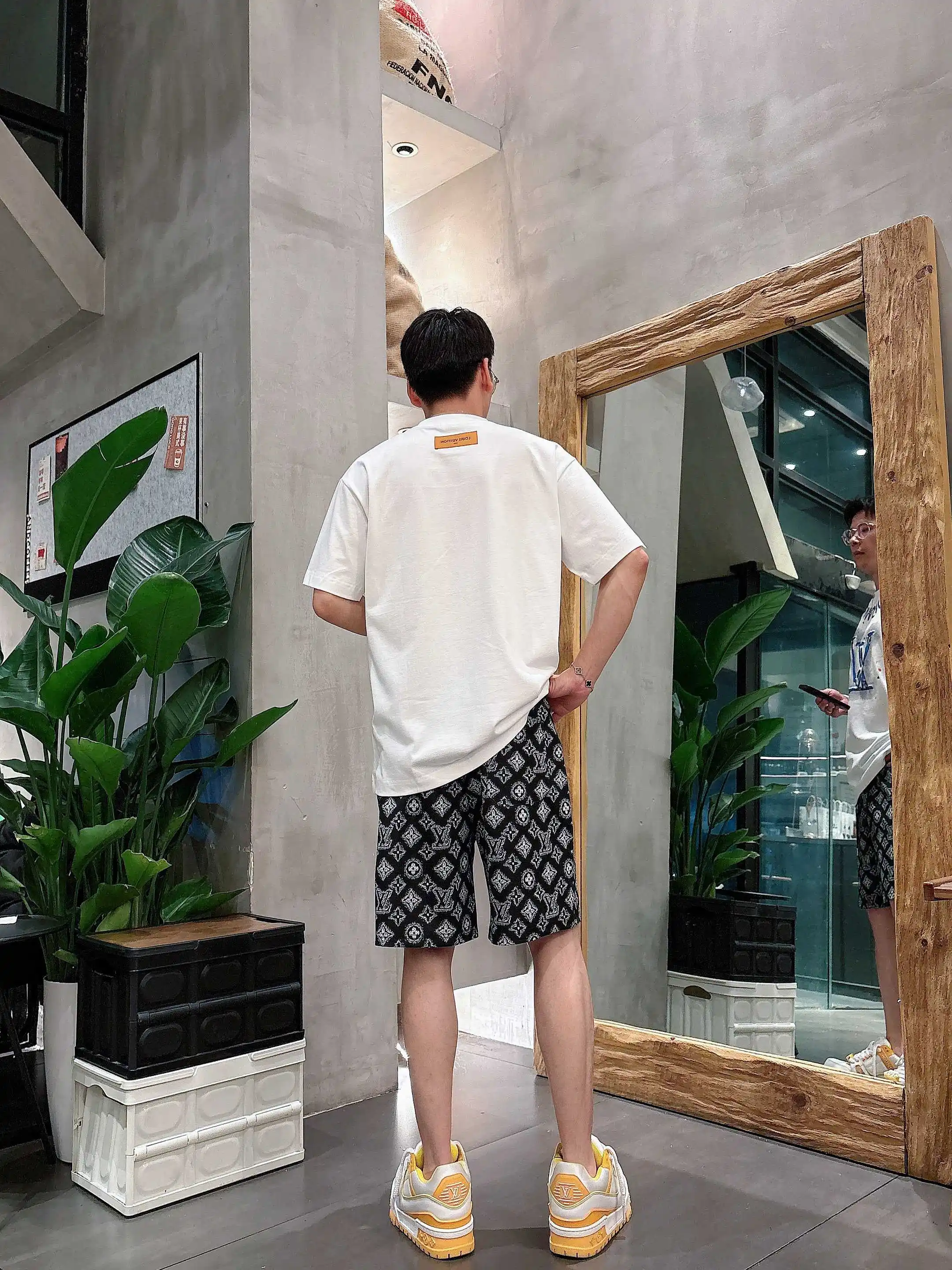 Monogram Jacquard Casual Shorts D16519029 — view 5