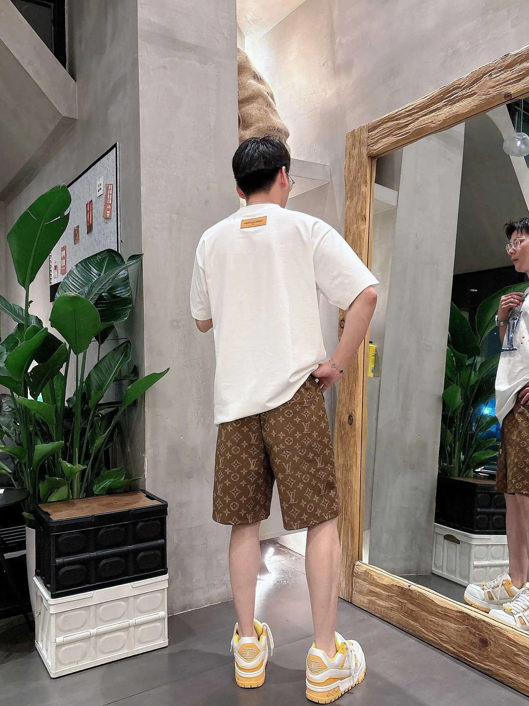 Monogram Jacquard Casual Shorts D16519026 — view 8