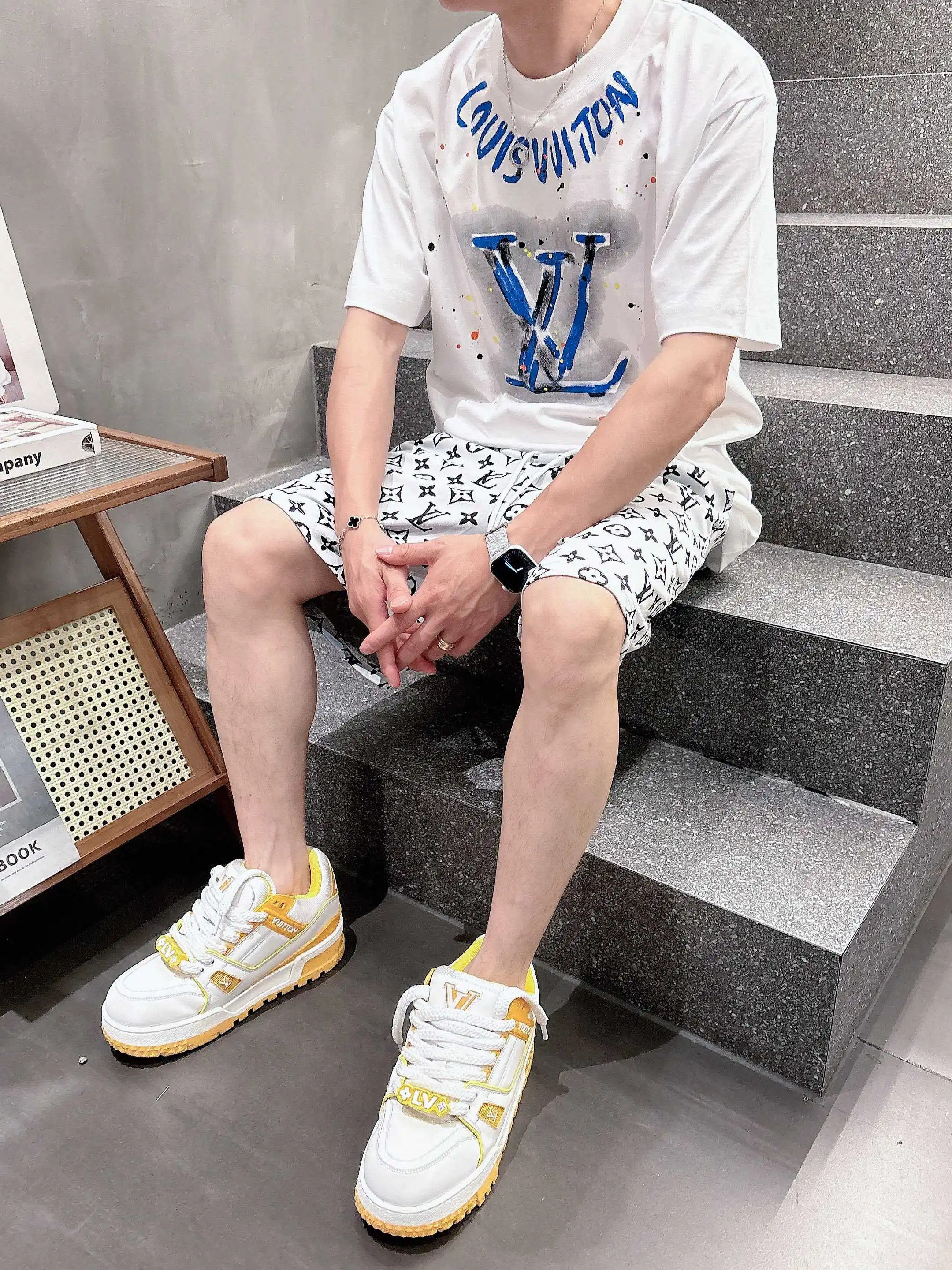 Monogram Jacquard Casual Shorts D16519034 — view 4