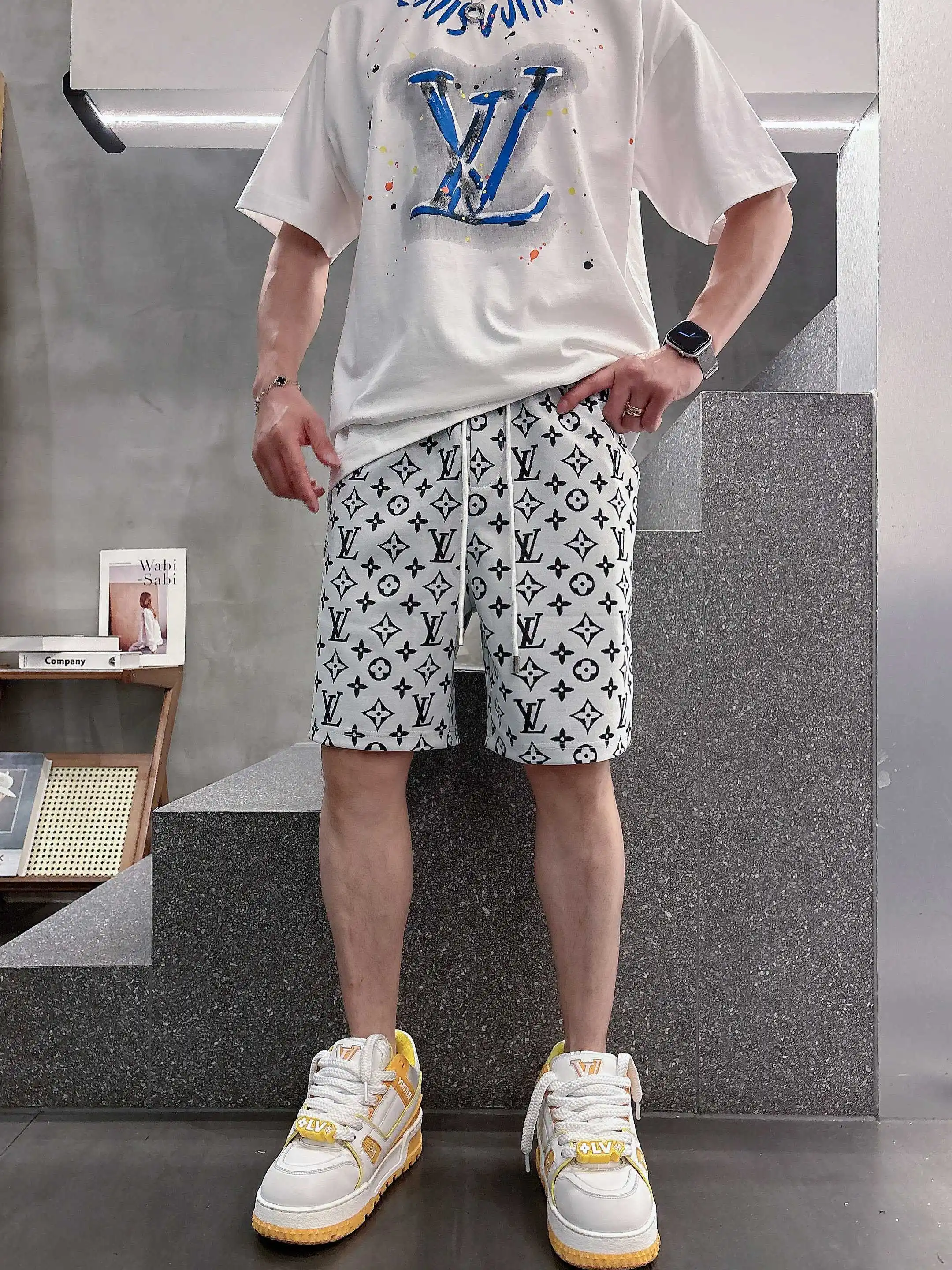 Monogram Jacquard Casual Shorts D16519034 — view 5