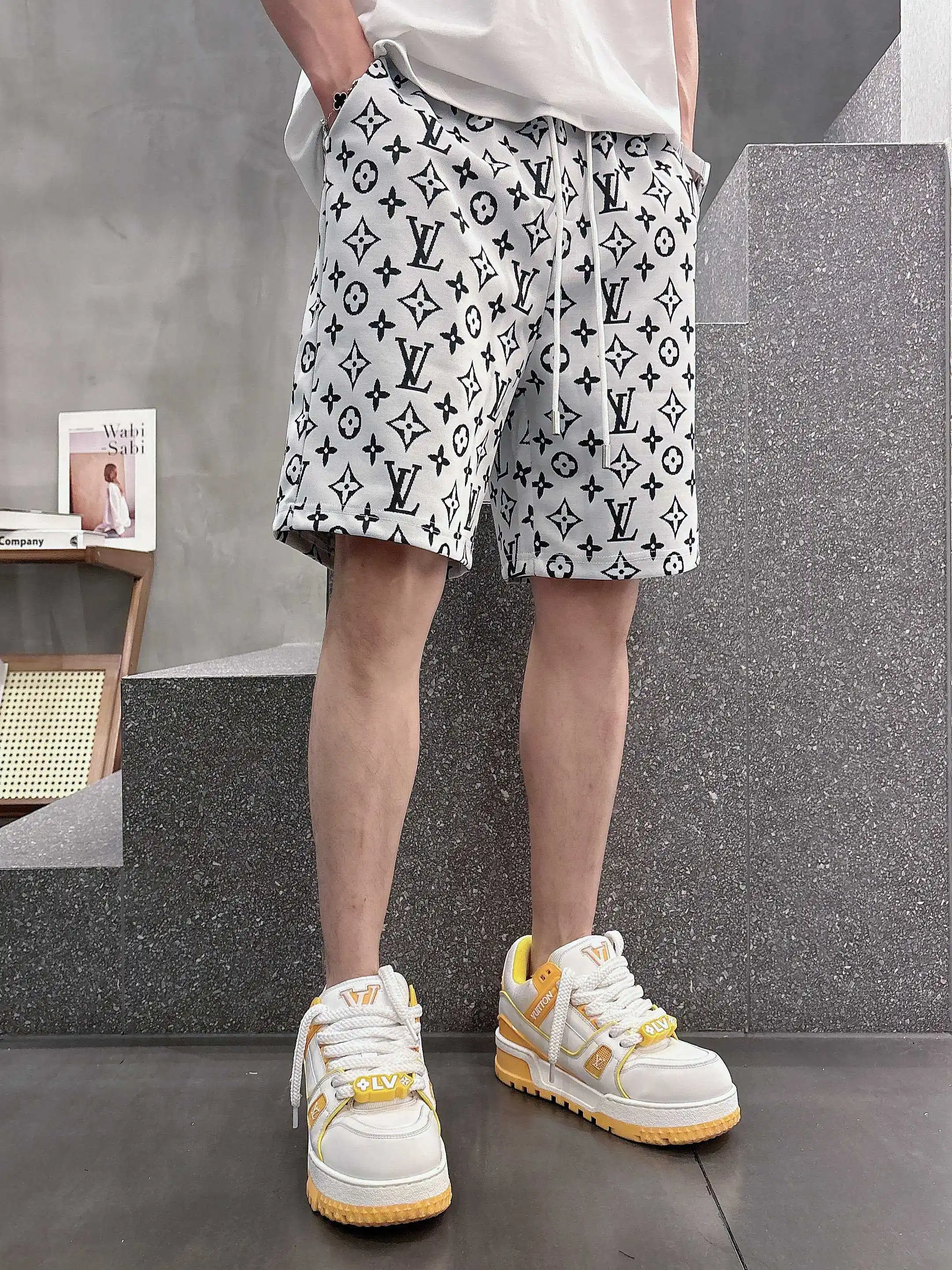Monogram Jacquard Casual Shorts D16519034 — view 7
