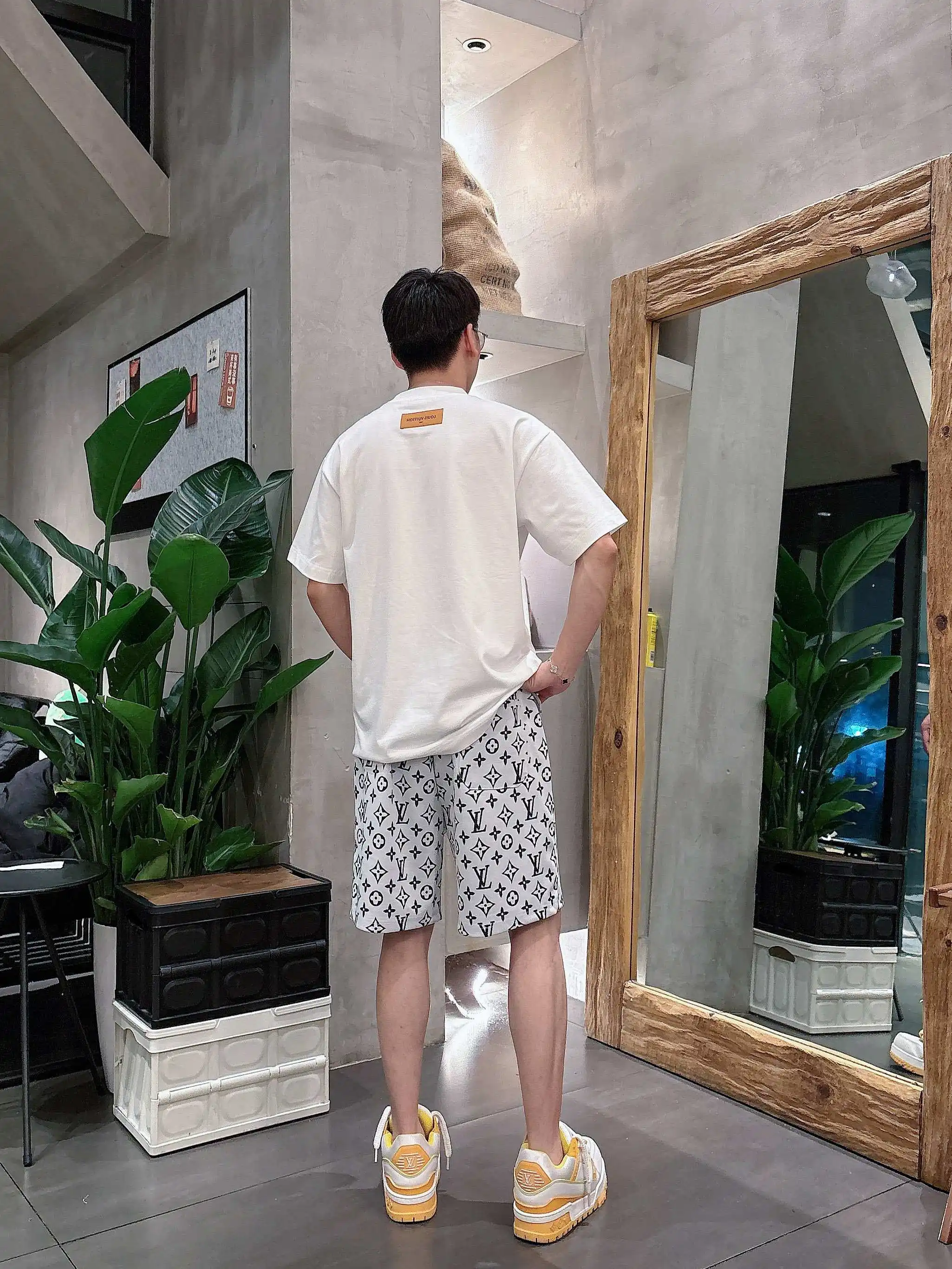 Monogram Jacquard Casual Shorts D16519034 — view 12