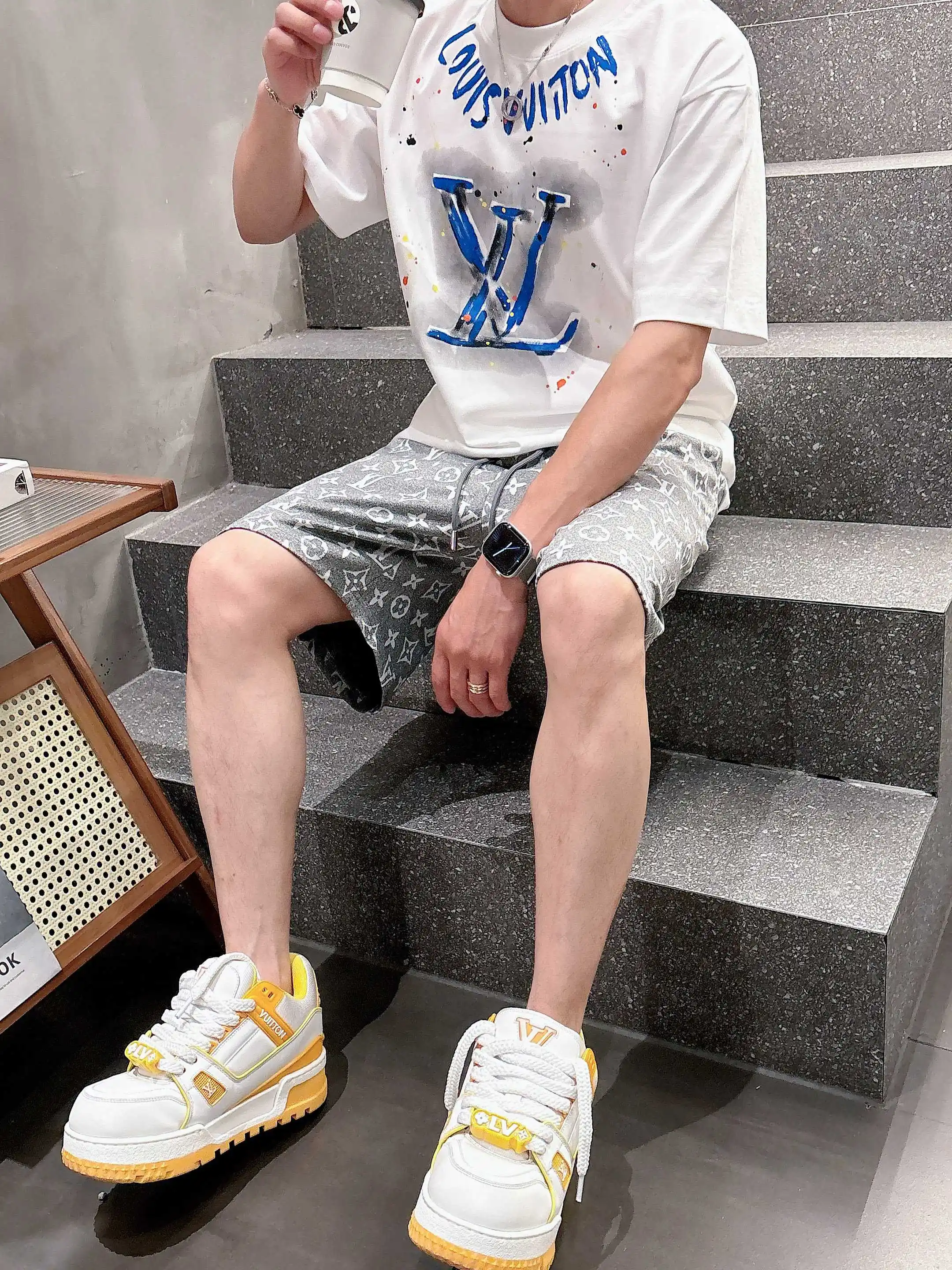 Monogram Jacquard Casual Shorts D16519028 — view 11
