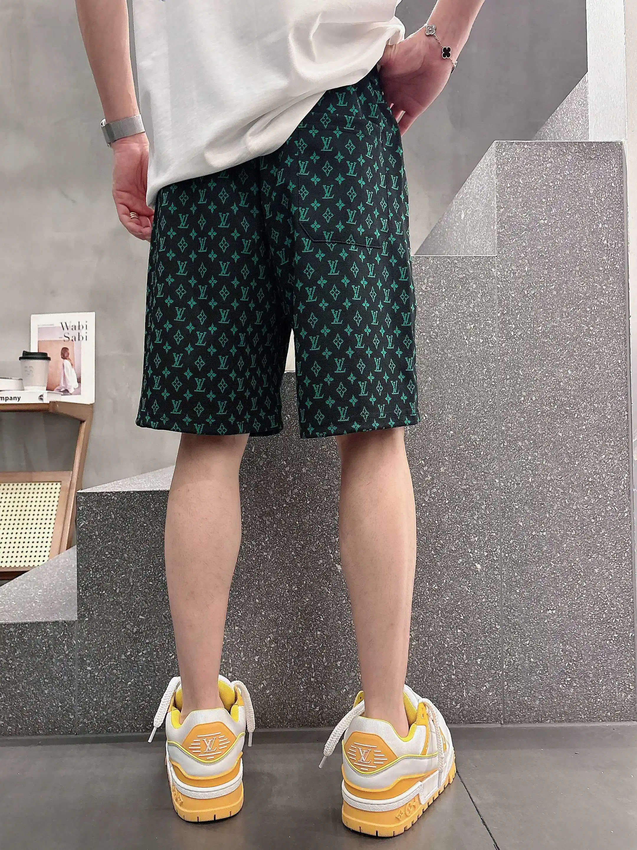 Monogram Jacquard Casual Shorts D16519037 — view 3