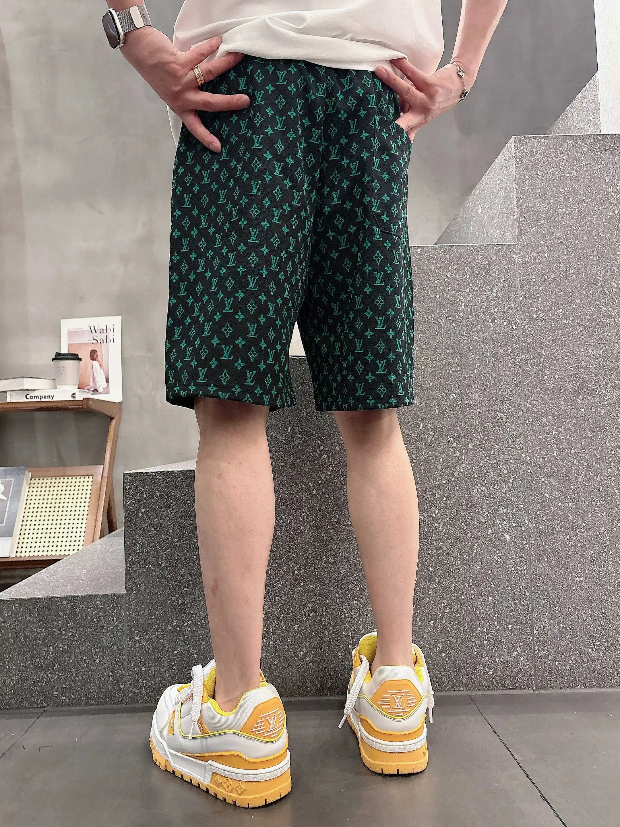 Monogram Jacquard Casual Shorts D16519037 — view 5