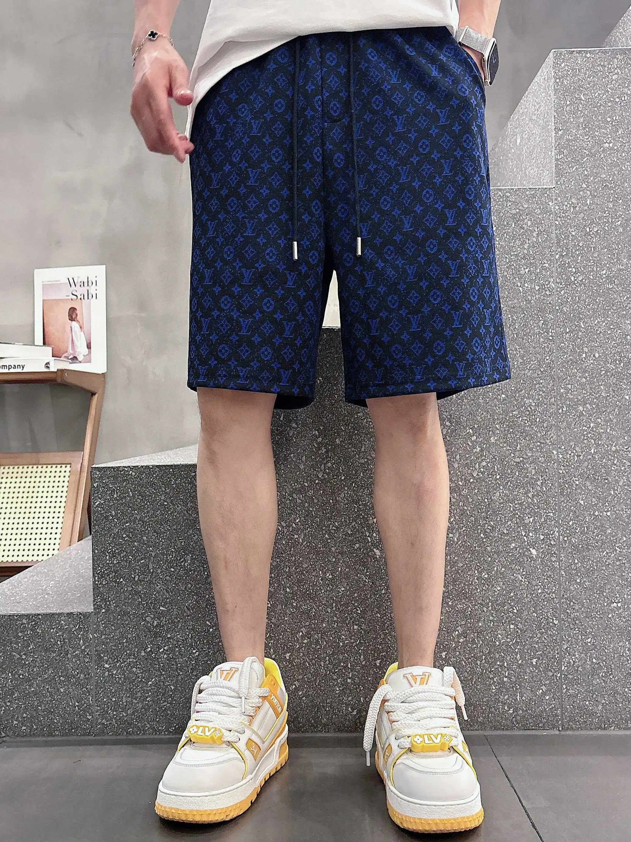 Monogram Jacquard Casual Shorts D16519033