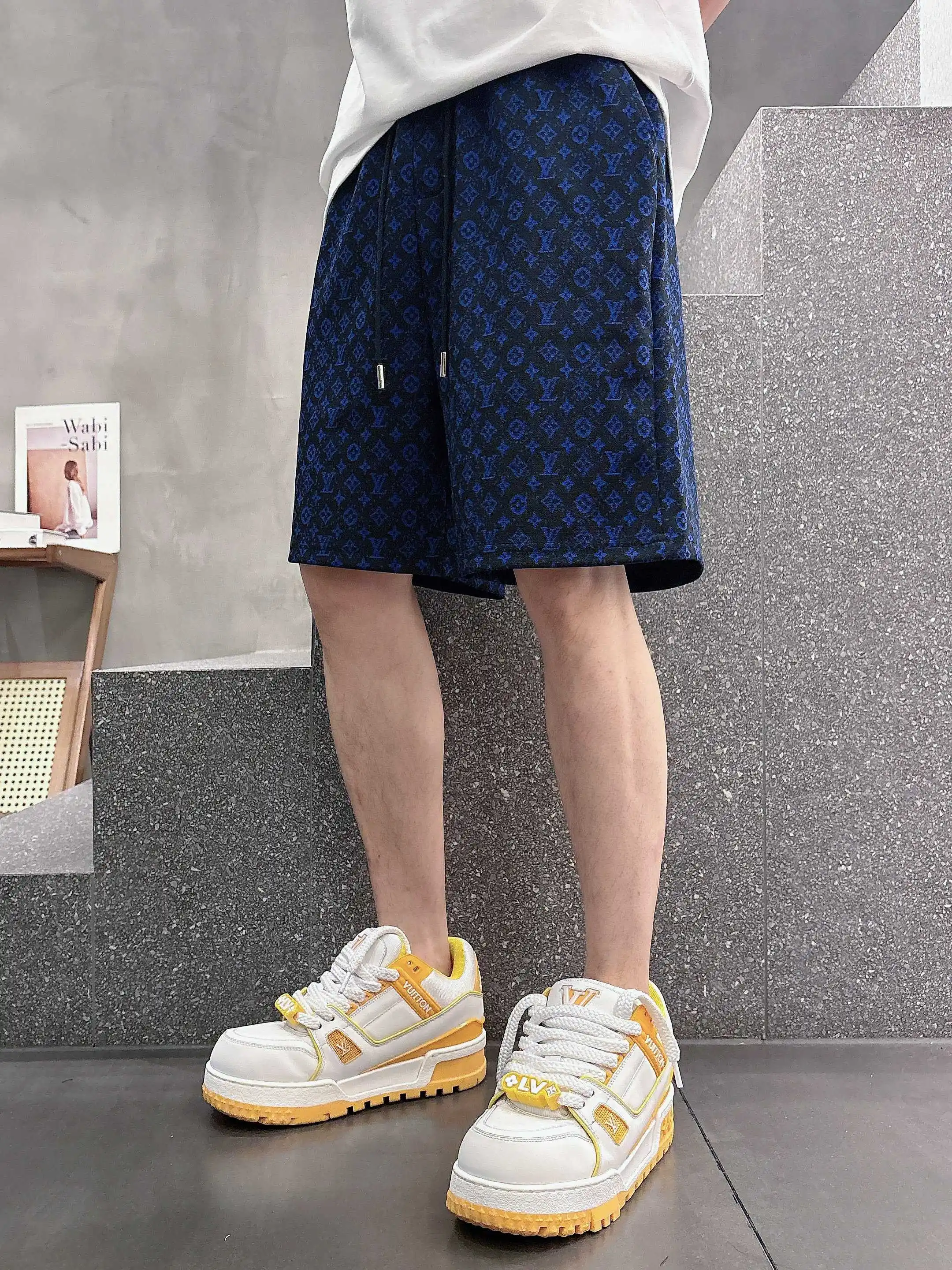 Monogram Jacquard Casual Shorts D16519033 — view 3