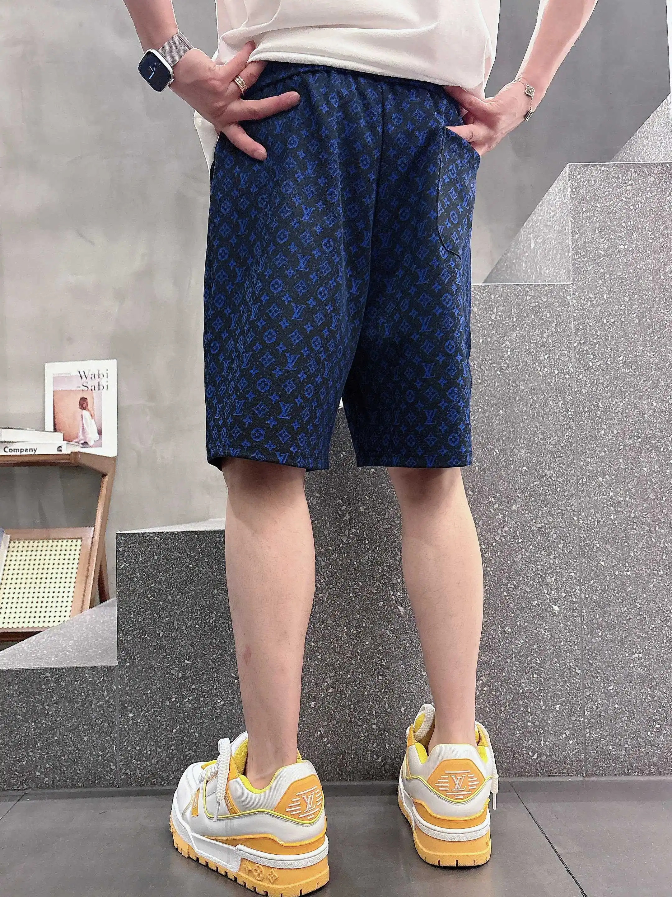 Monogram Jacquard Casual Shorts D16519033 — view 4