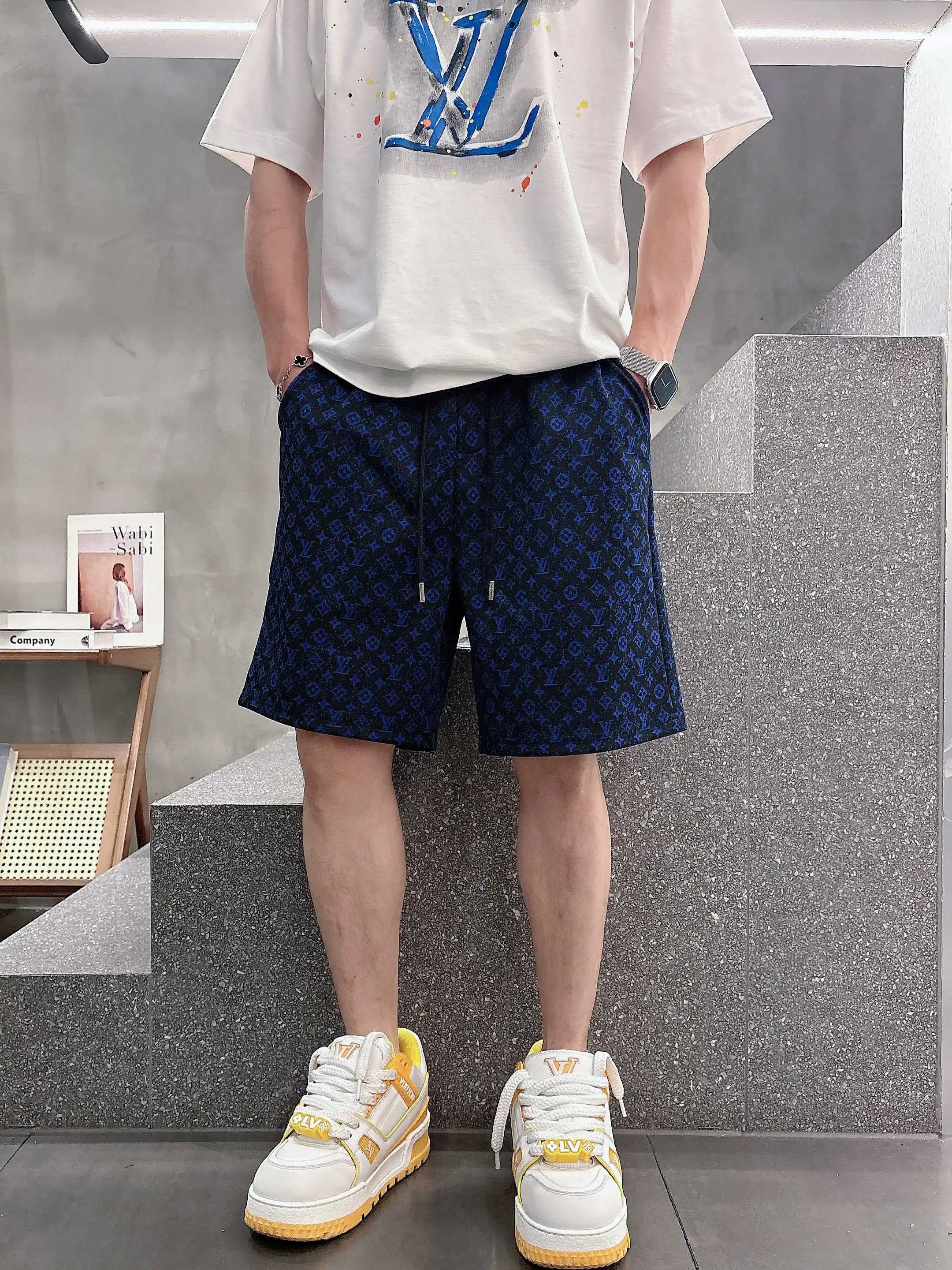 Monogram Jacquard Casual Shorts D16519033 — view 6