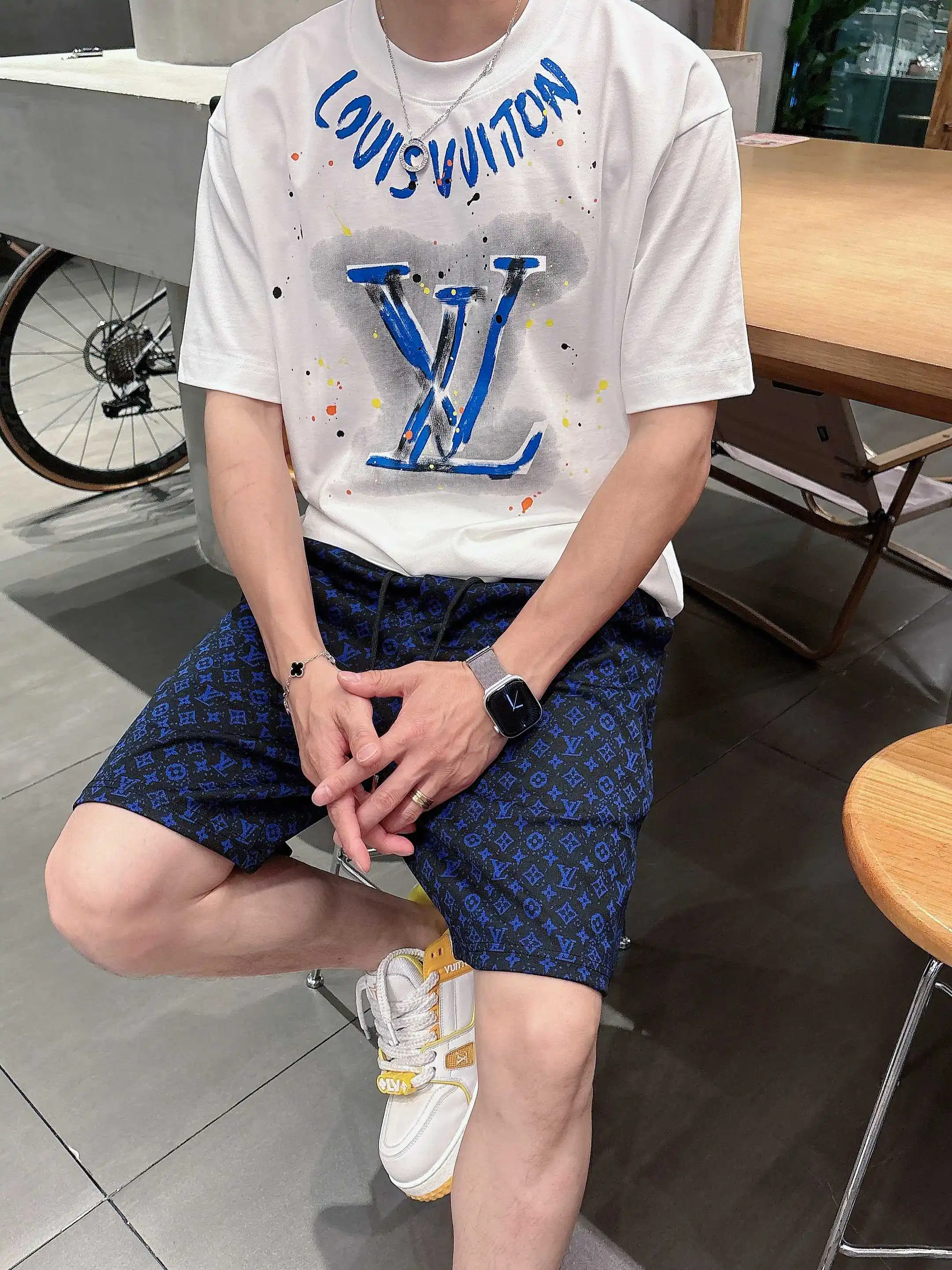 Monogram Jacquard Casual Shorts D16519033 — view 10