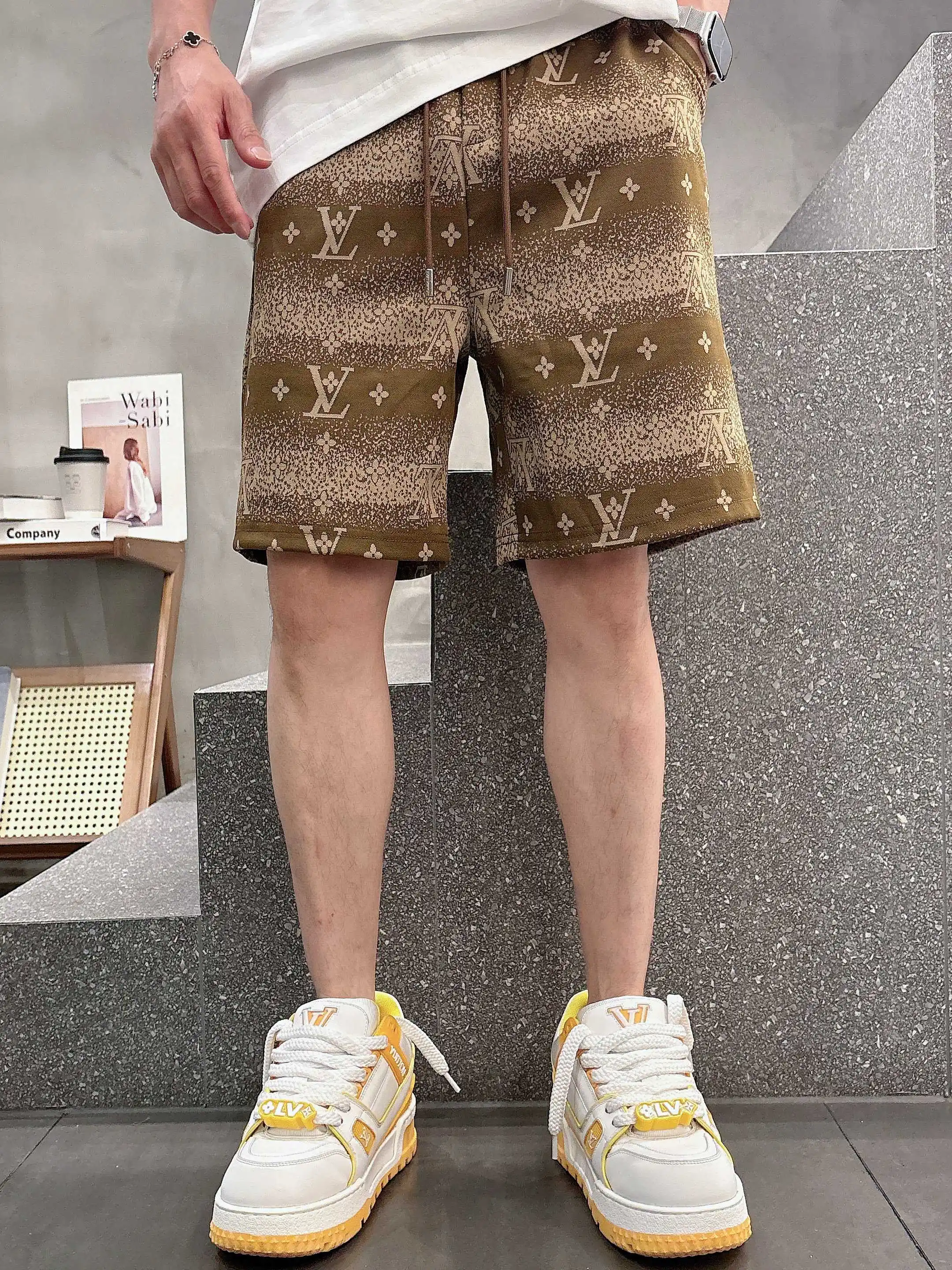 Monogram Jacquard Casual Shorts D16519030