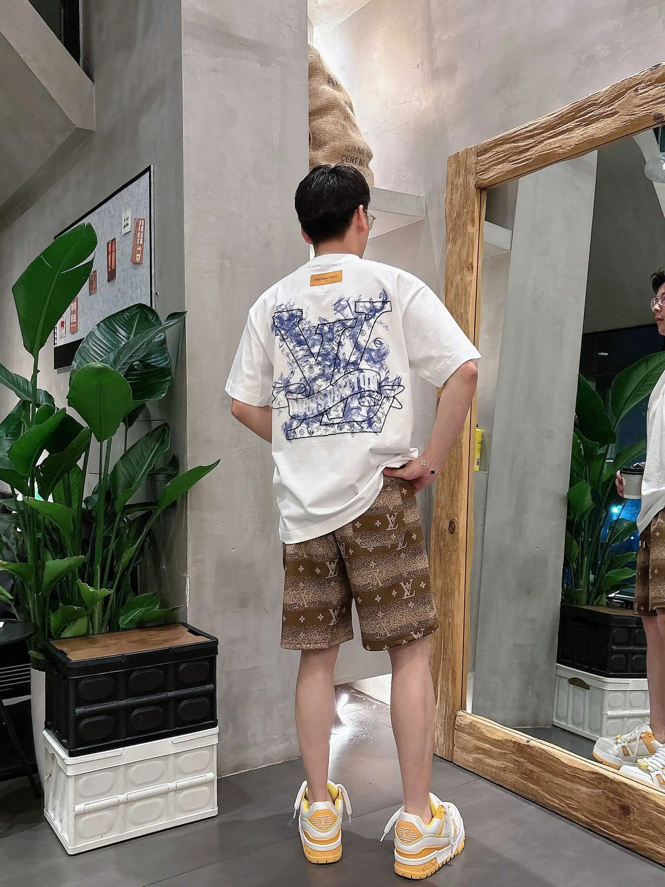 Monogram Jacquard Casual Shorts D16519030 — view 7