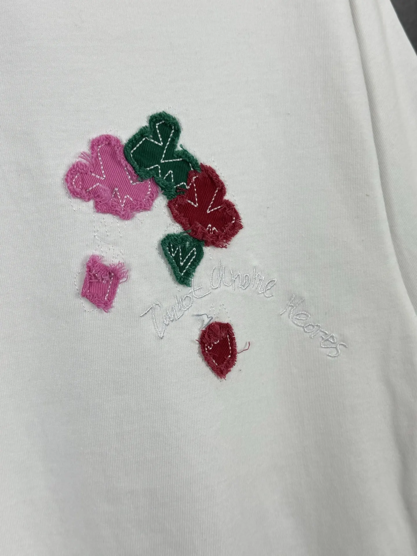 Chrome Hearts Distressed Appliqué T-Shirt D16519588 — view 7