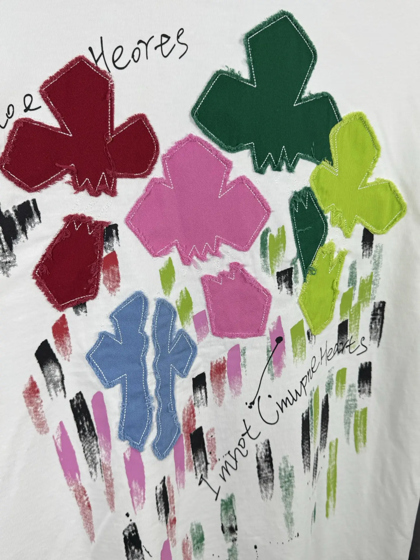 Chrome Hearts Distressed Appliqué T-Shirt D16519588 — view 8