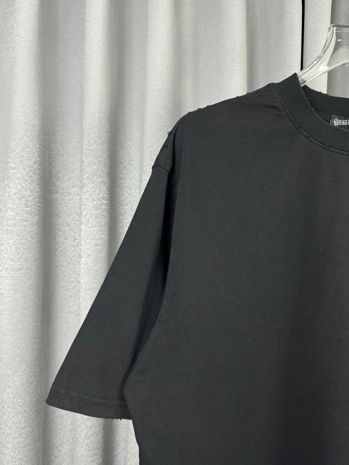Chrome Hearts Acid-Wash Distressed T-Shirt D16519589 — view 6
