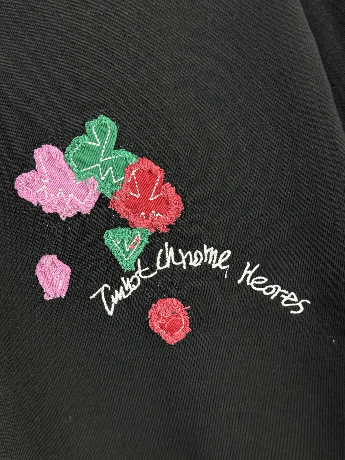Chrome Hearts Acid-Wash Distressed T-Shirt D16519589 — view 7