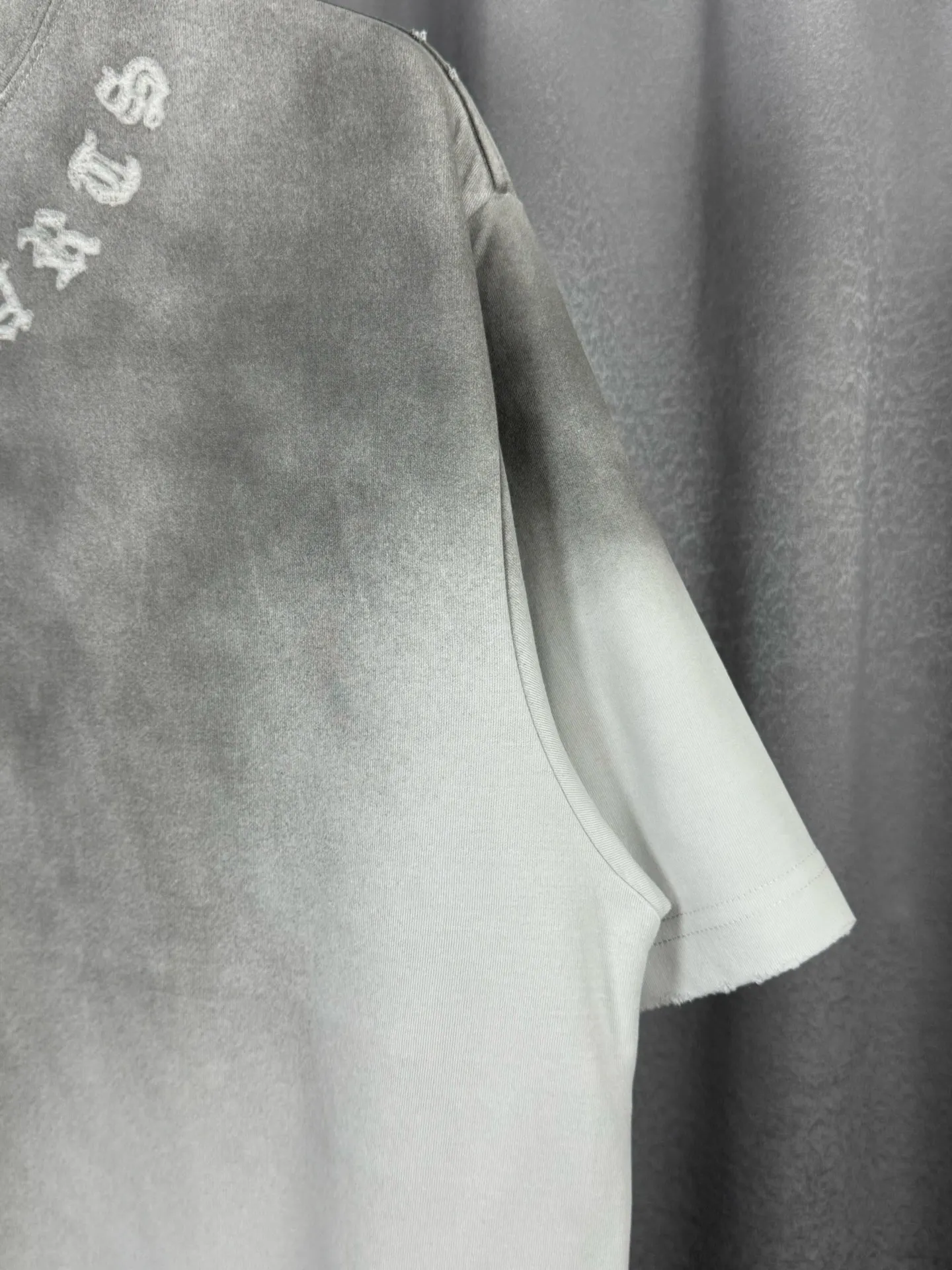 Acid-Wash Embroidered Logo T-Shirt D16519598 — view 5