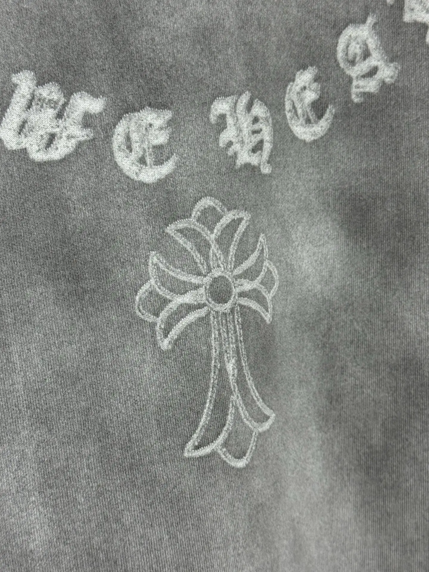 Acid-Wash Embroidered Logo T-Shirt D16519598 — view 7