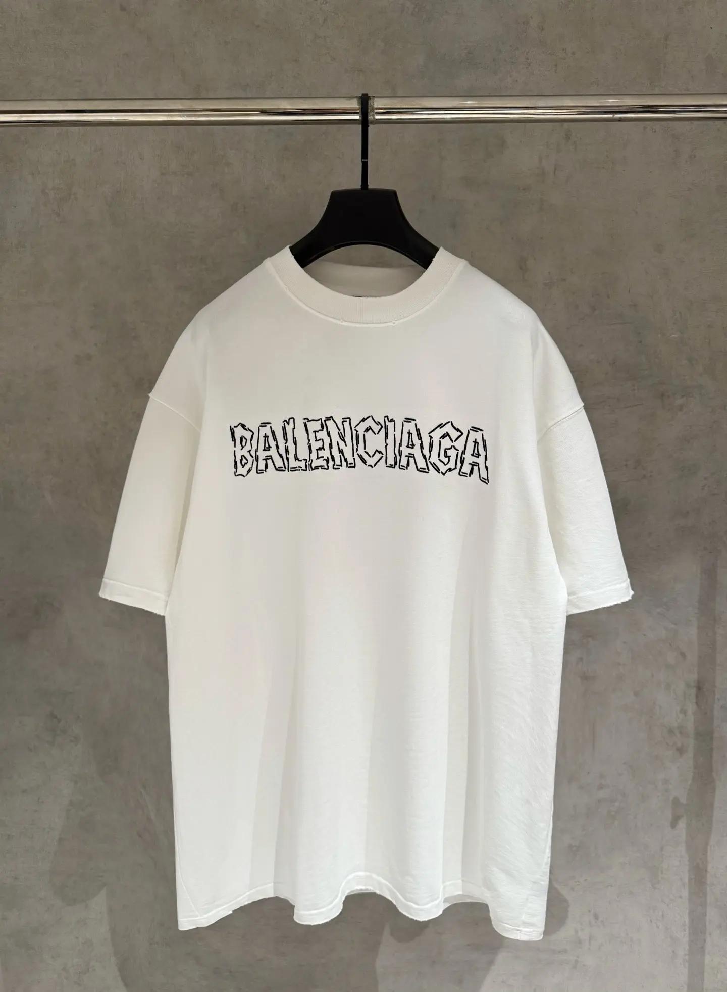 Embroidered Logo Cotton T-Shirt D17018996